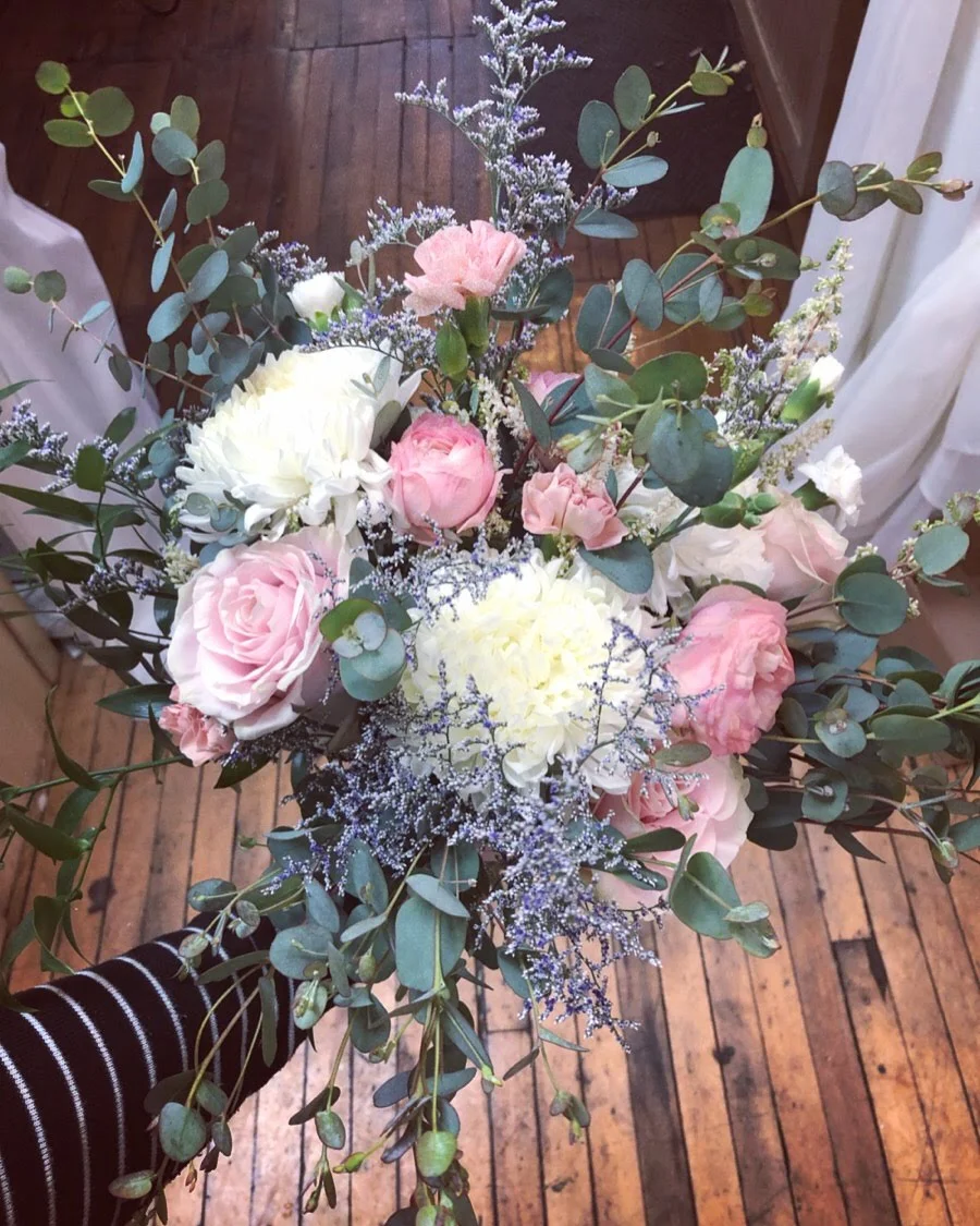 Dusty Pink and Sage