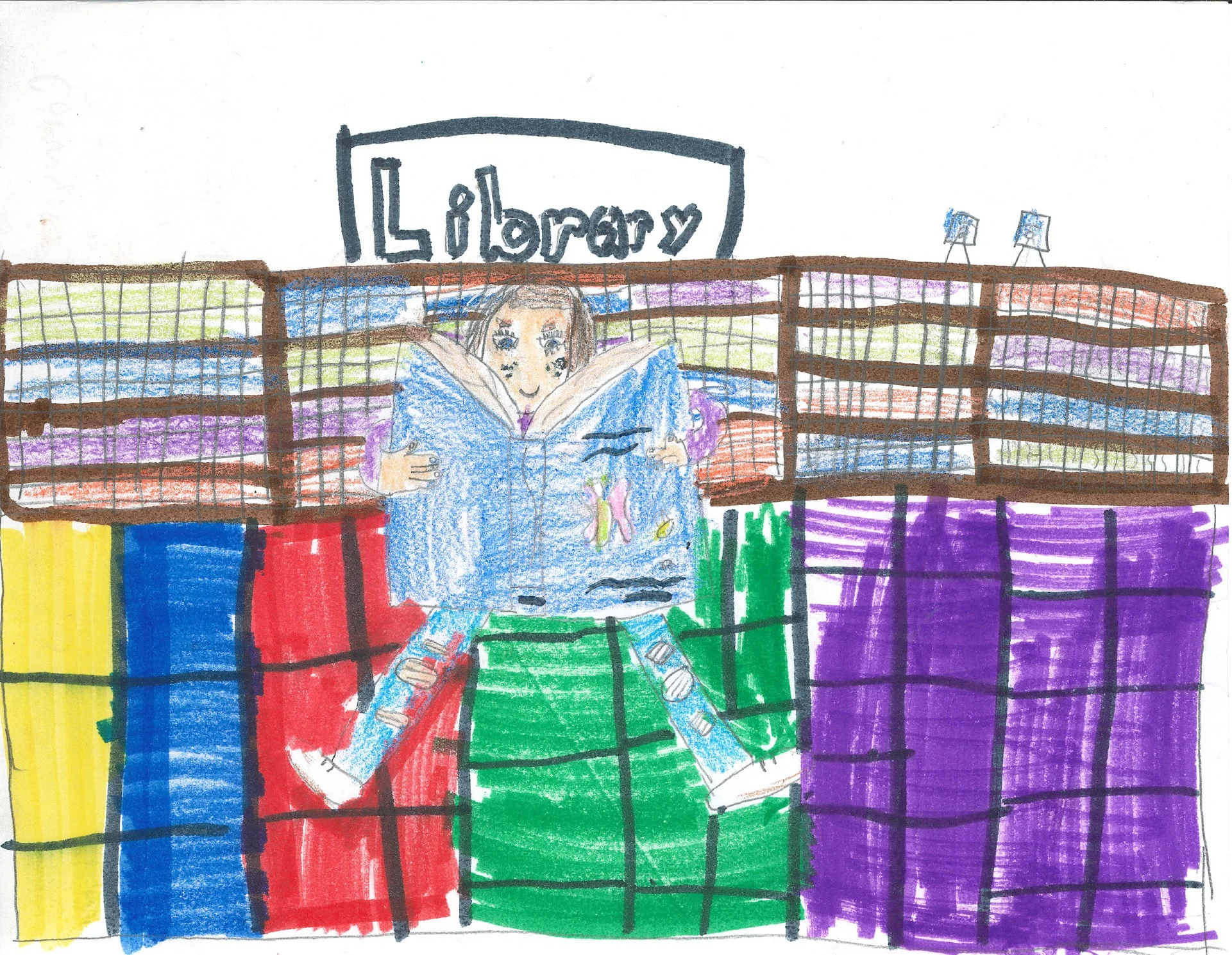 Calendar Cover, Corwyn 1st Grader at Ventura Park Elementary