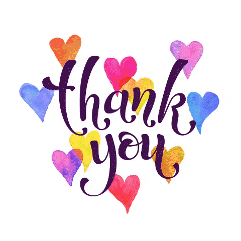 Thank you! Thank you! Thank you!