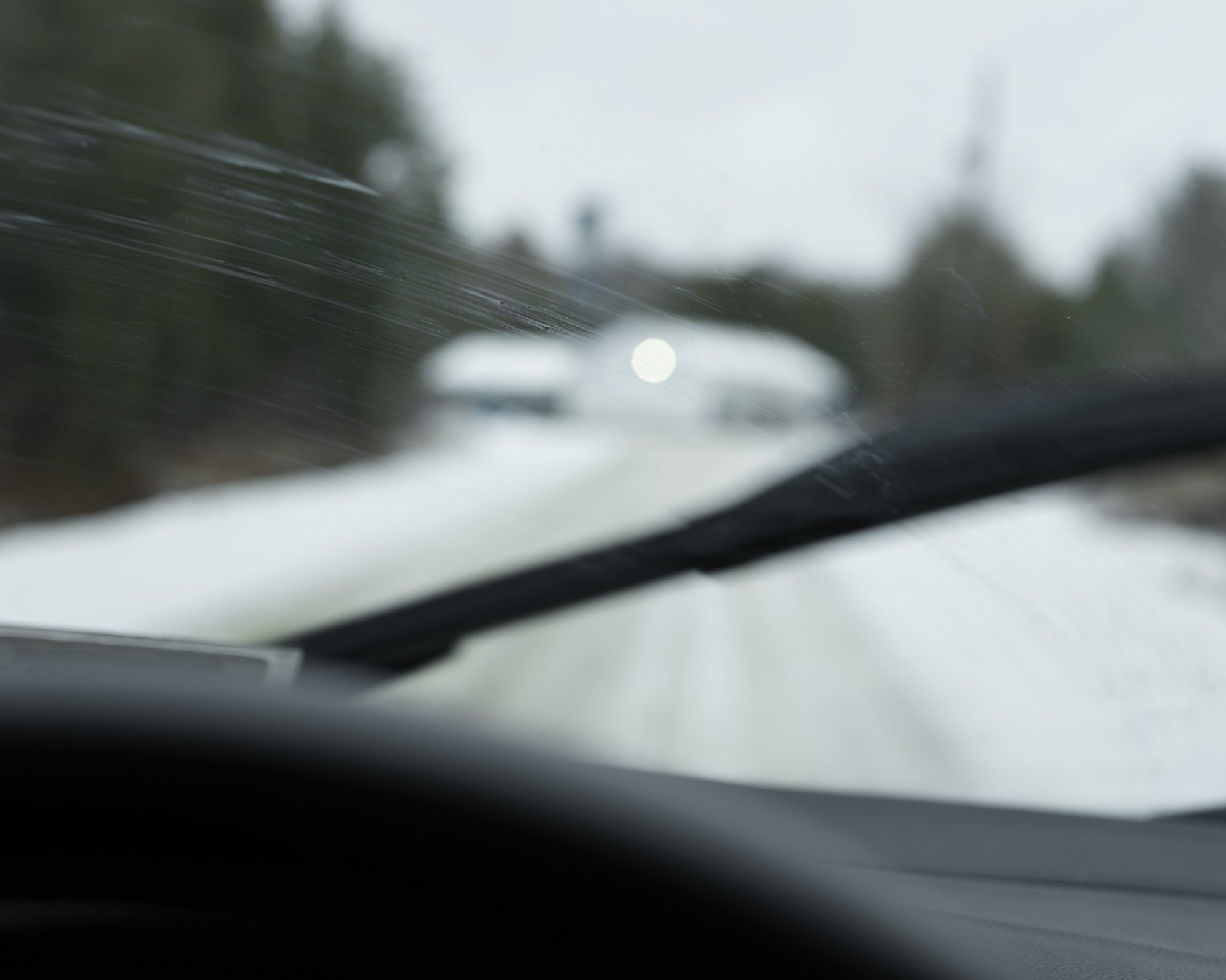 Windshield Wiper. Roxham RD. Inkjet Print, 2020