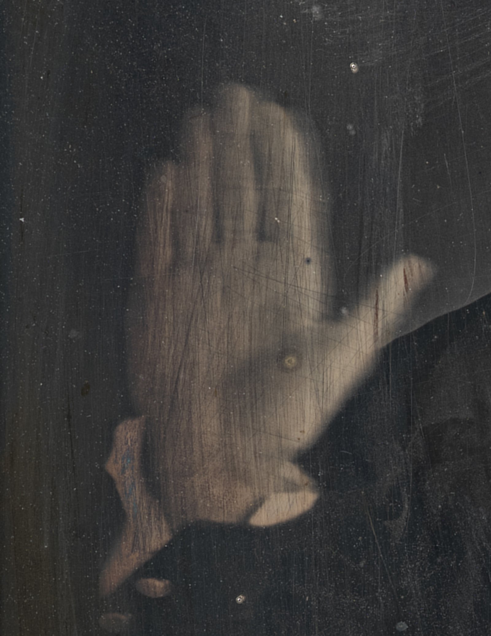 Detail (hand), John Brown Daguerreotype by Augustus Washington. The National Portrait Gallery. Inkjet Print. 2020.