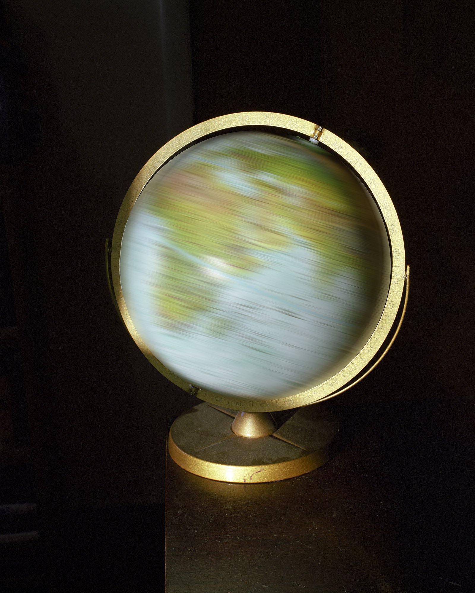 Globe. Plattsburgh, NY. Inkjet Print. 2015.