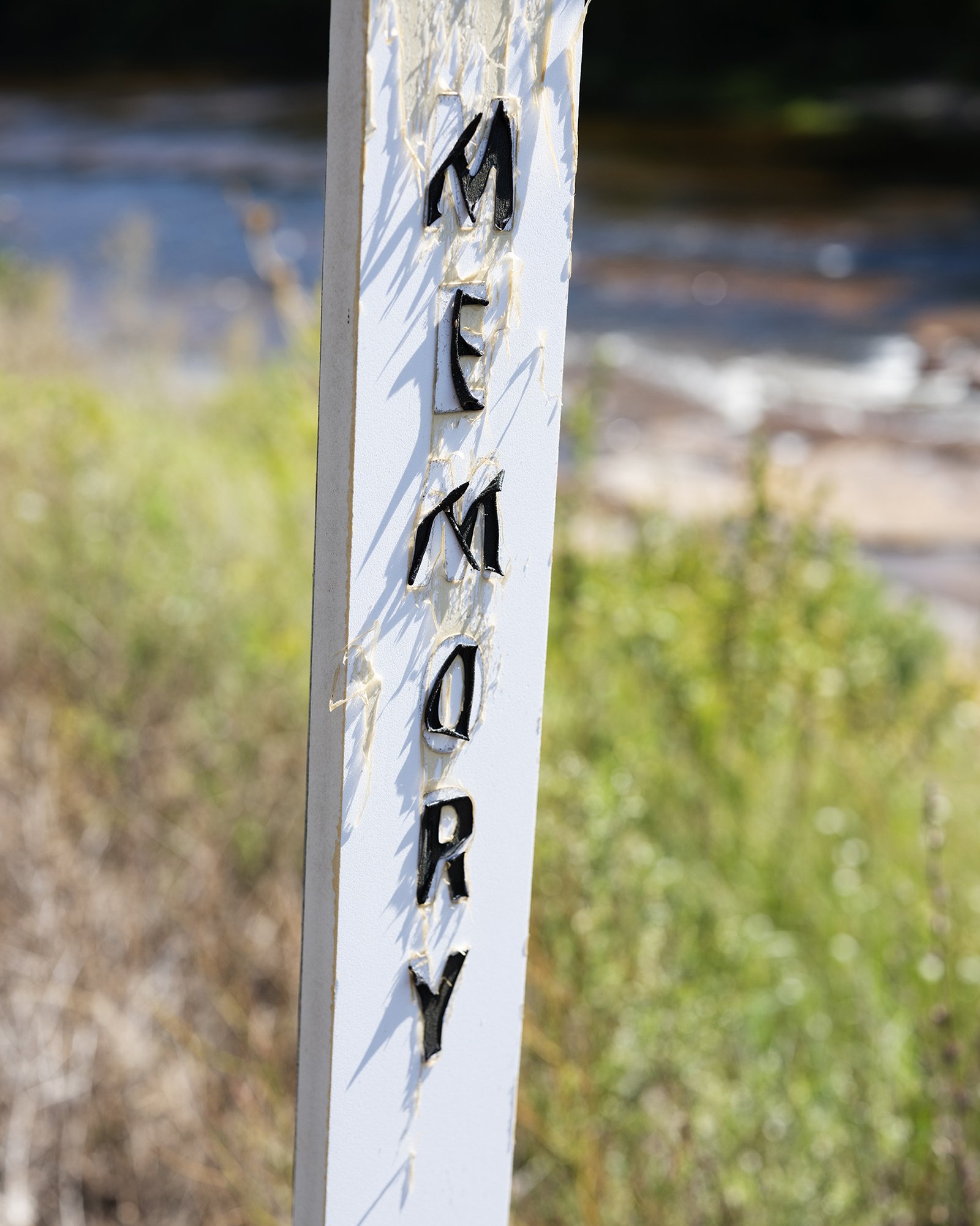 Memory marker. Keeseville,  NY. Inkjet Print. 2019. 