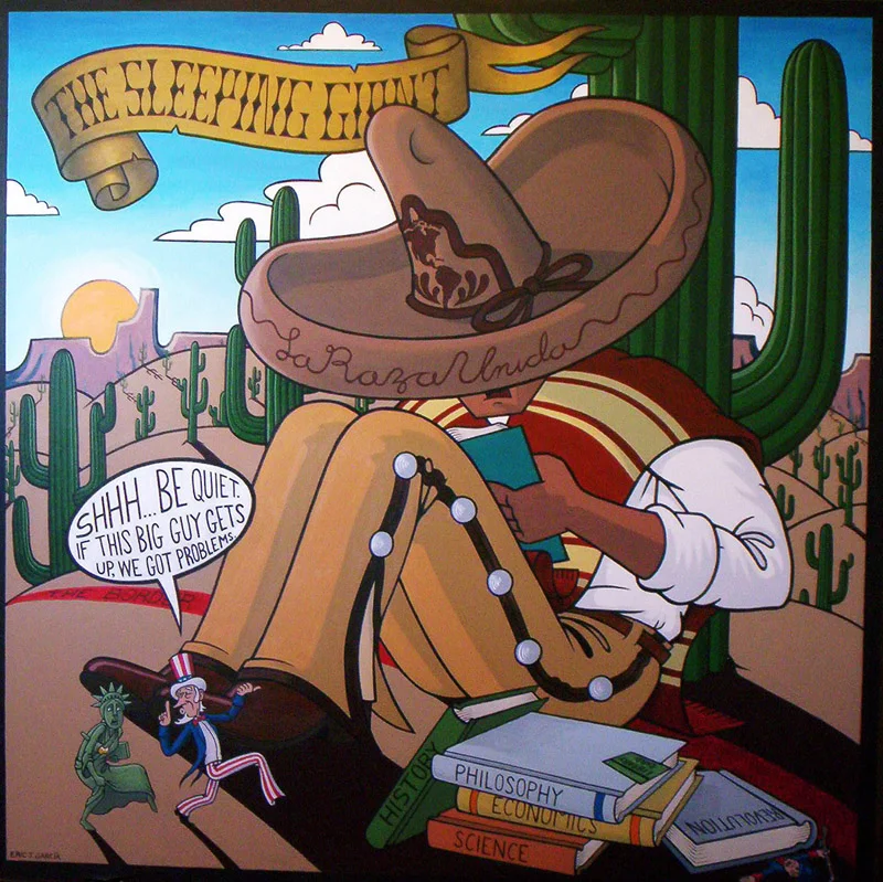 Sleeping Giant Acrylic on Canvas, 4'x4'.jpg