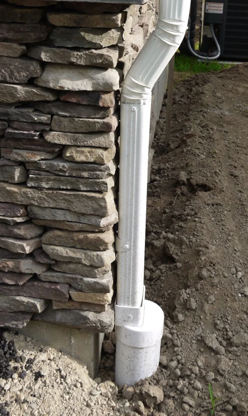 Gutter System Into Underground French Drain by Born2bHandy