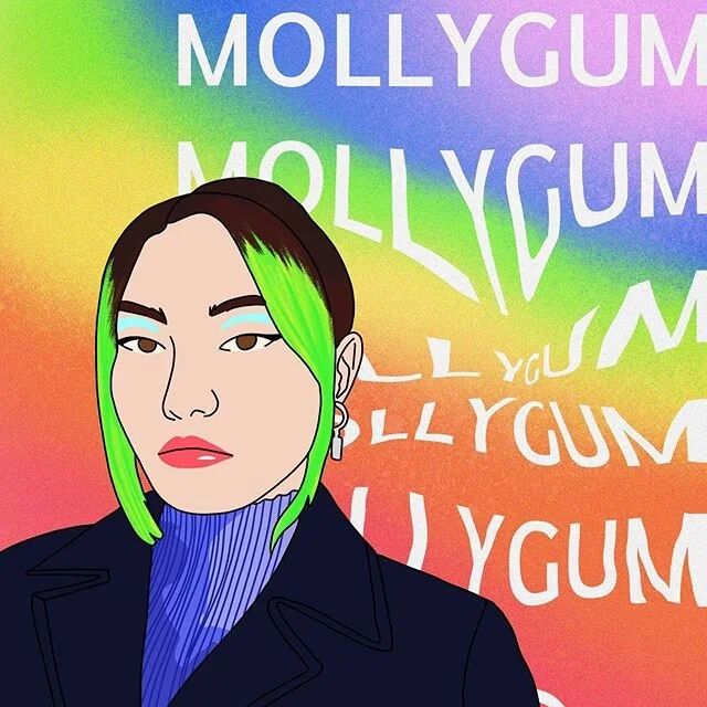 DJ @mollygum_ for @alsocoolmag 💫🌈❤️🧡💛💚💙💜
*
*
*
#flloralart #alsocoolmag #illustrationdesign #procreateartwork #procreateartist #rainbowart #rainbowaesthetic #montreal #mileendmtl #plateaumontroyal