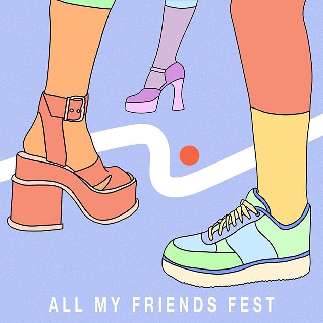 Visuals for dream collaboration All My Friends Fest! Hosted by @alsocoolmag @canvasandcassette @blush.party 🤍 May 30th ~
*
*
*
#flloralart #canvasandcassette #alsocoolmag #digitalfestival #digitalevent #femaleillustrator #montreal #nyc #nycfestival 