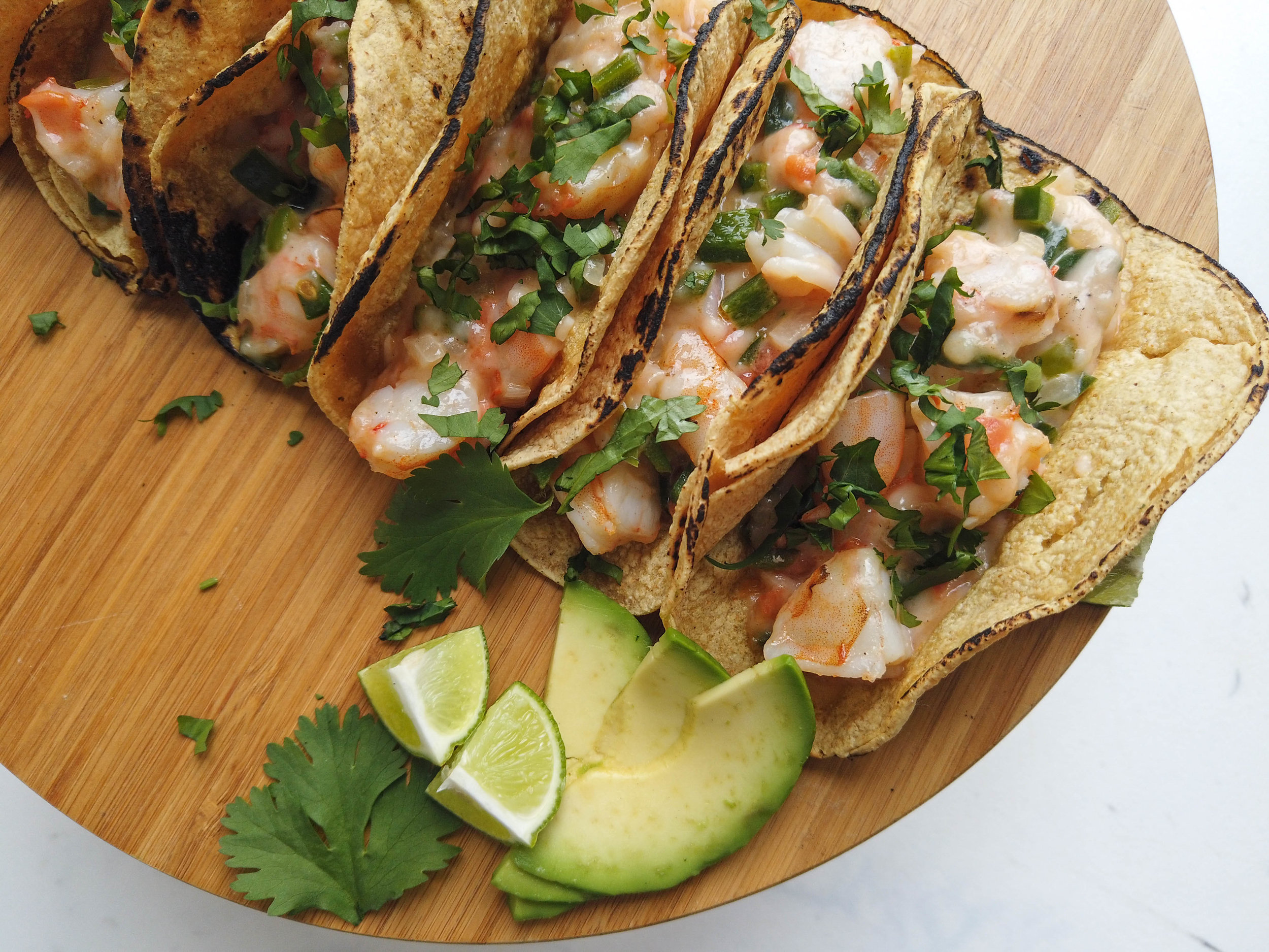 Tacos de camarón, de lo mejor de la comida típica de Sinaloa.