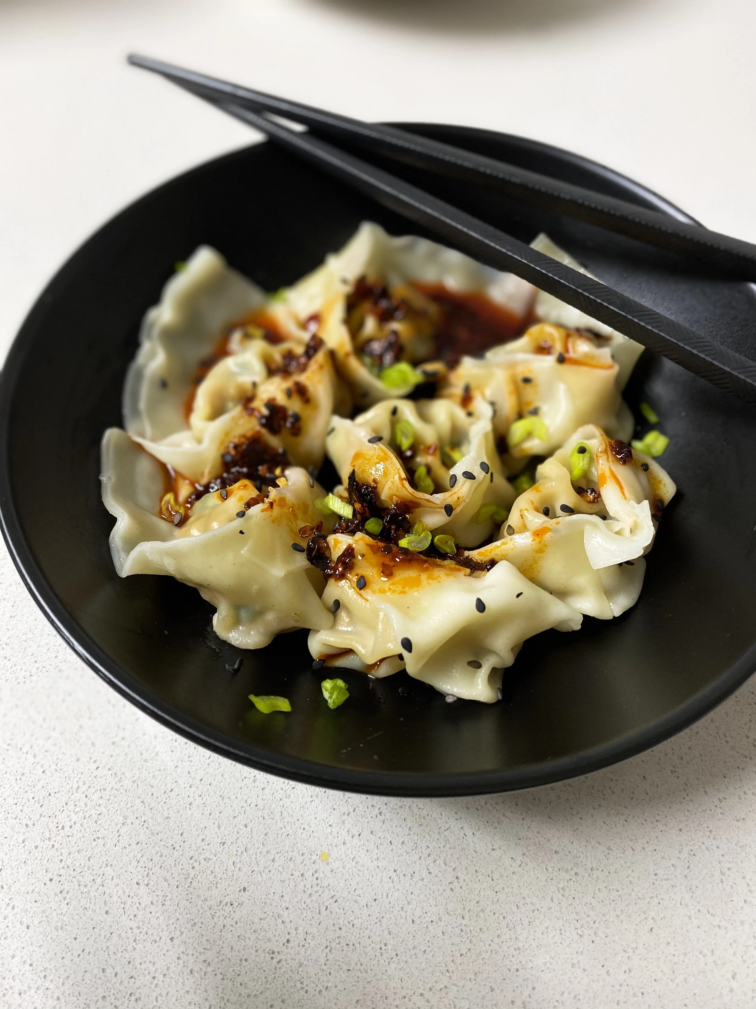 Chili Oil Wontons