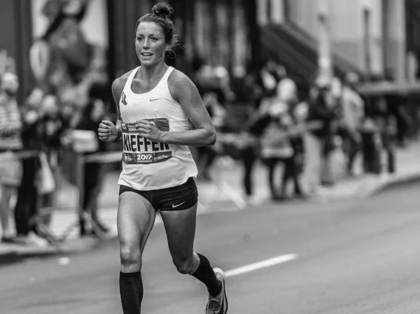 Allie Keiffer at the 2017 NYC Marathon (Credit: @gnp_photos)
