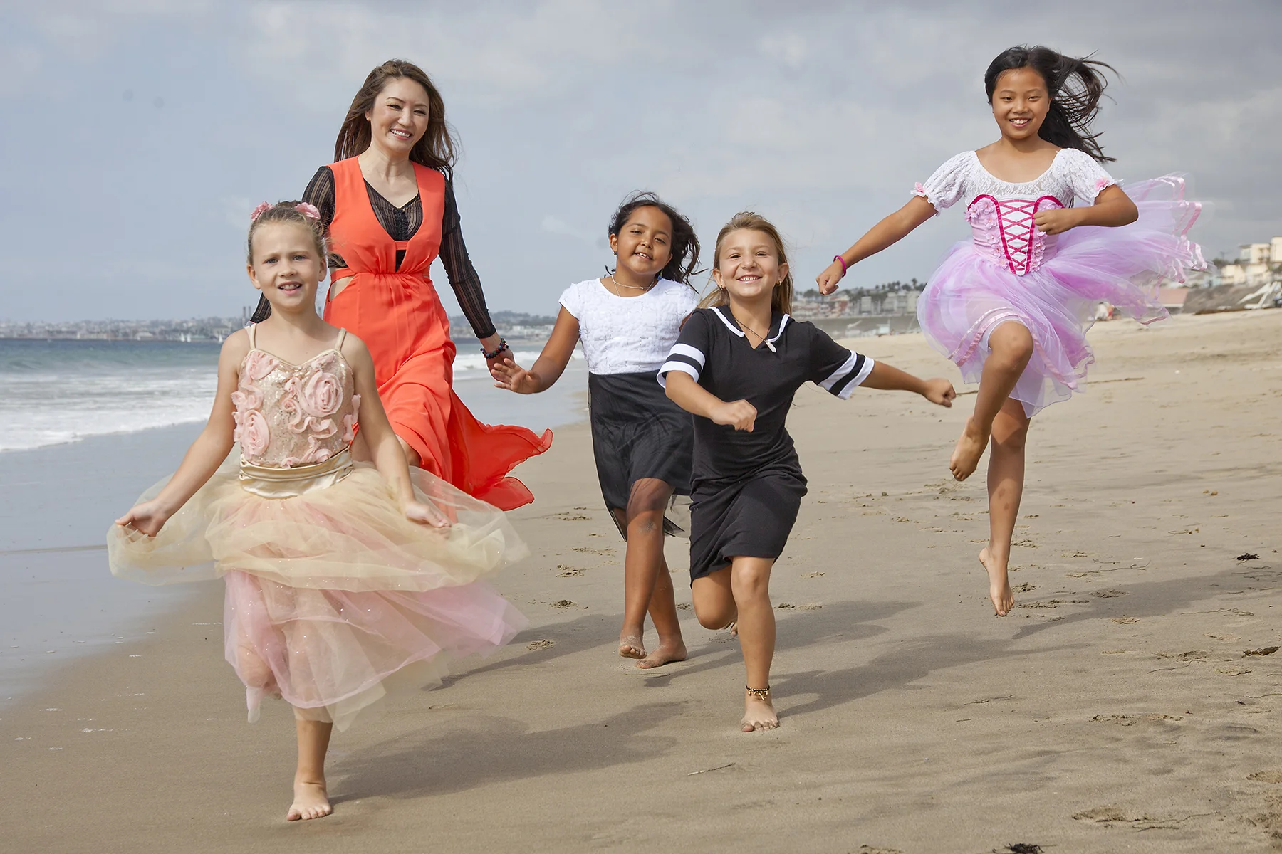 (L to R) Larianna, Nicole Julius, Leianna, Mia and Jessica Xue.