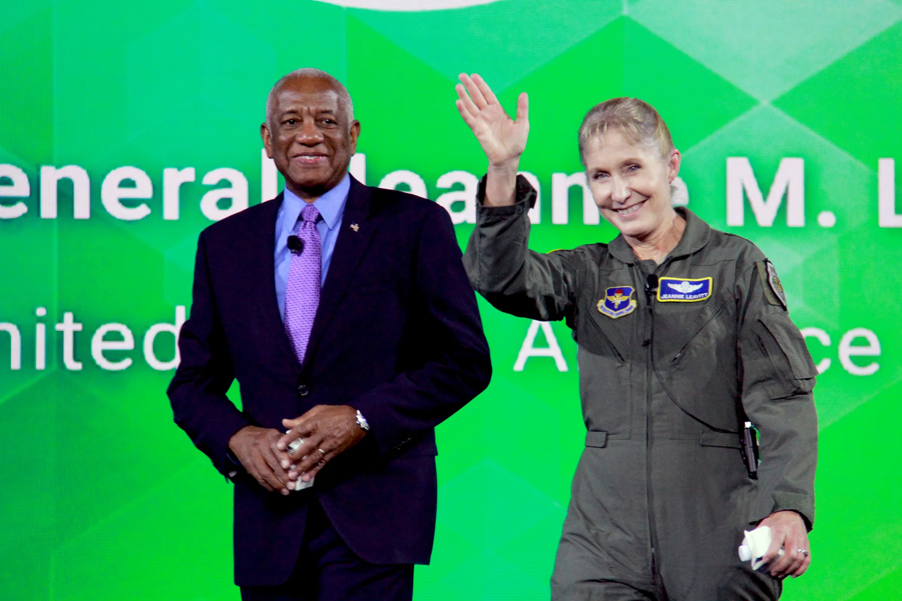 A Living Hero: First United States Air Force Combat Pilot Jeannie Flynn Leavitt 