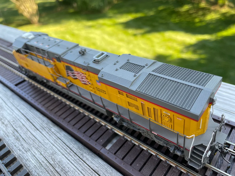 Overland Models Inc., UP GE C45ACCTE with Red Sill stripe