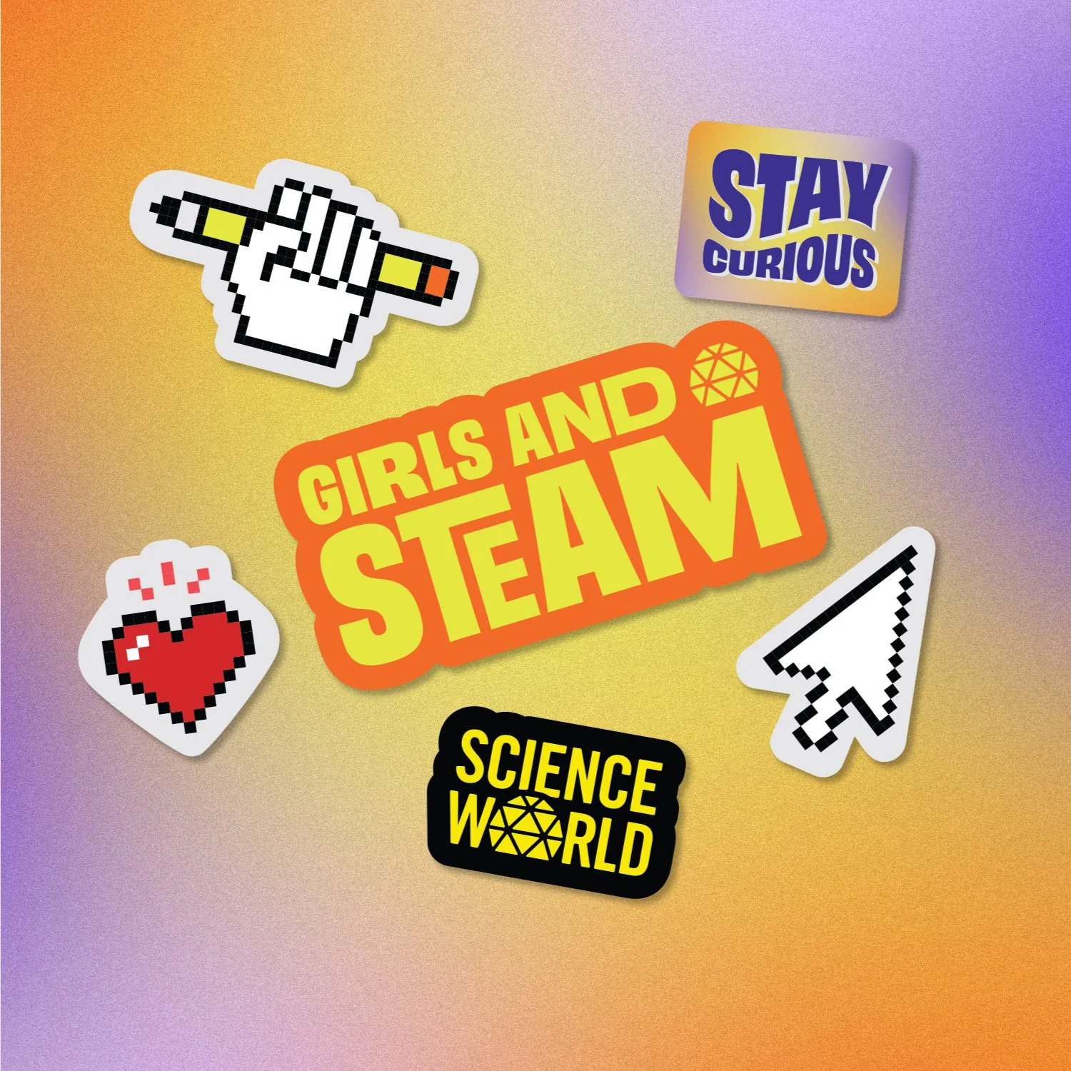   Stickers for participants  