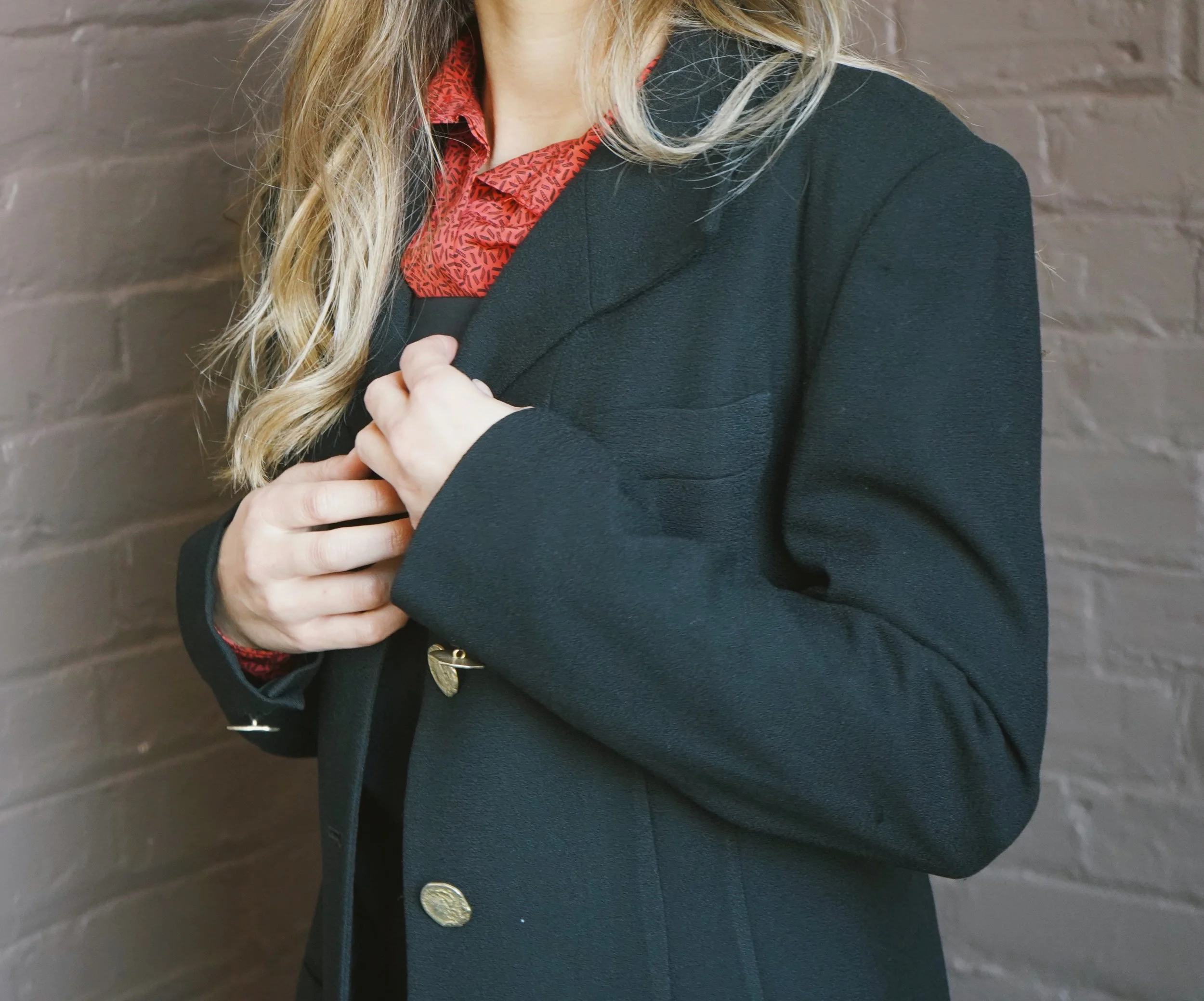 vintage christian dior blazer