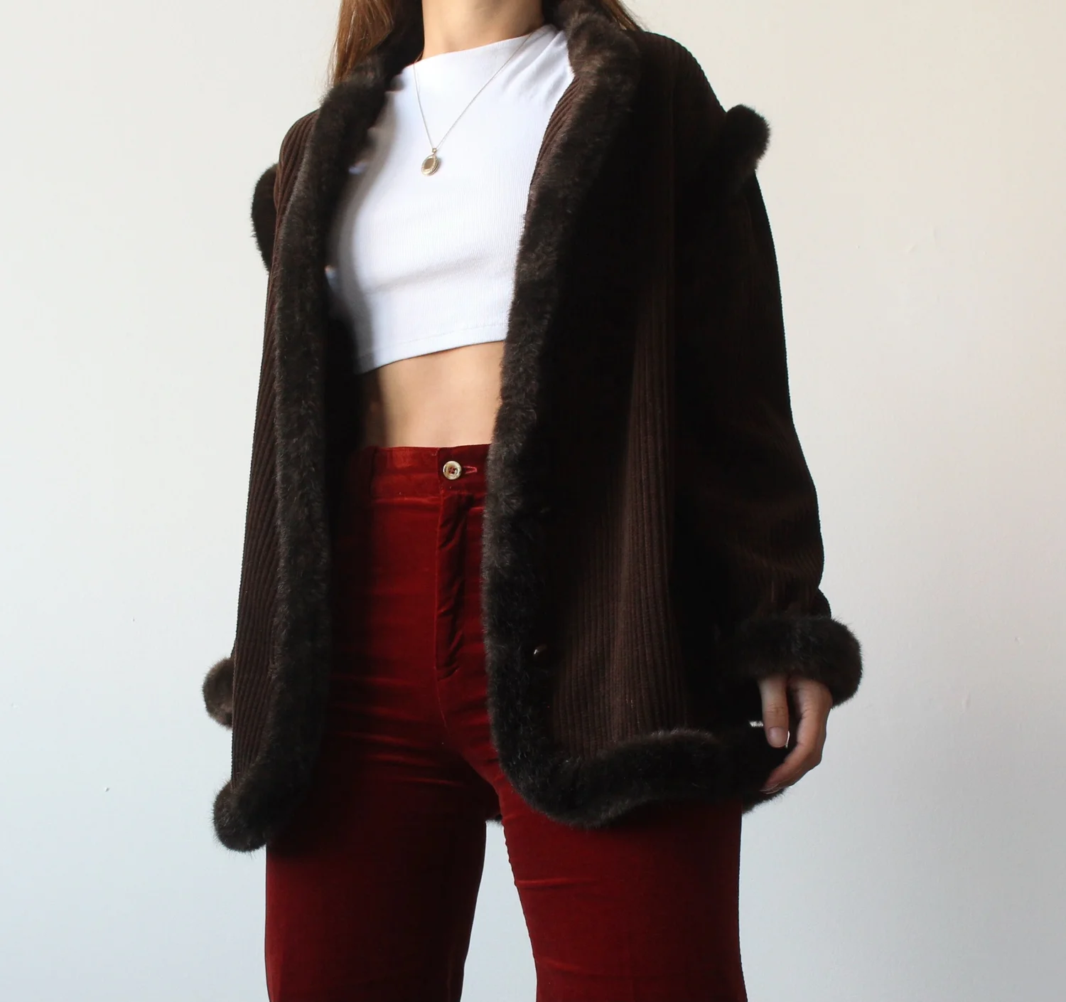Vintage Givenchy Corduroy Coat — Wornable