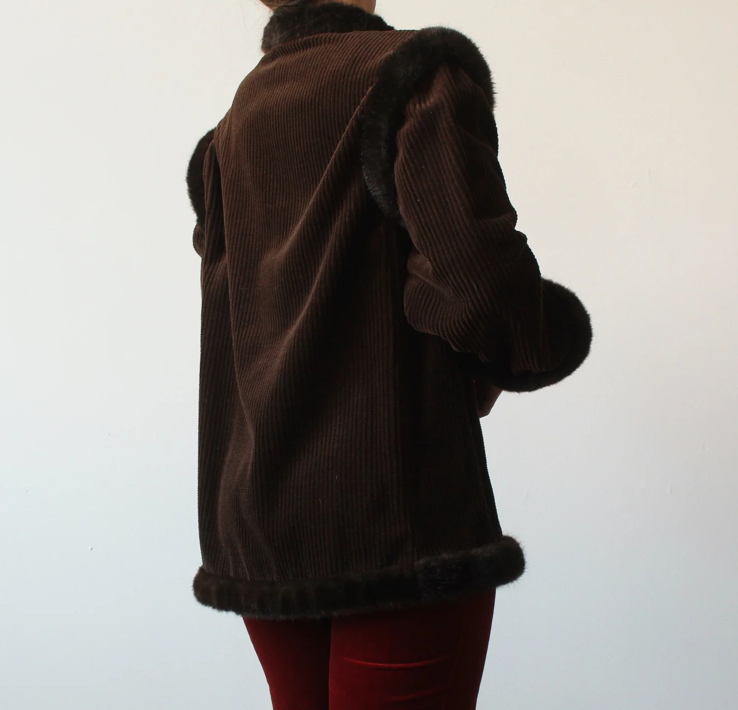 Vintage Givenchy Corduroy Coat — Wornable