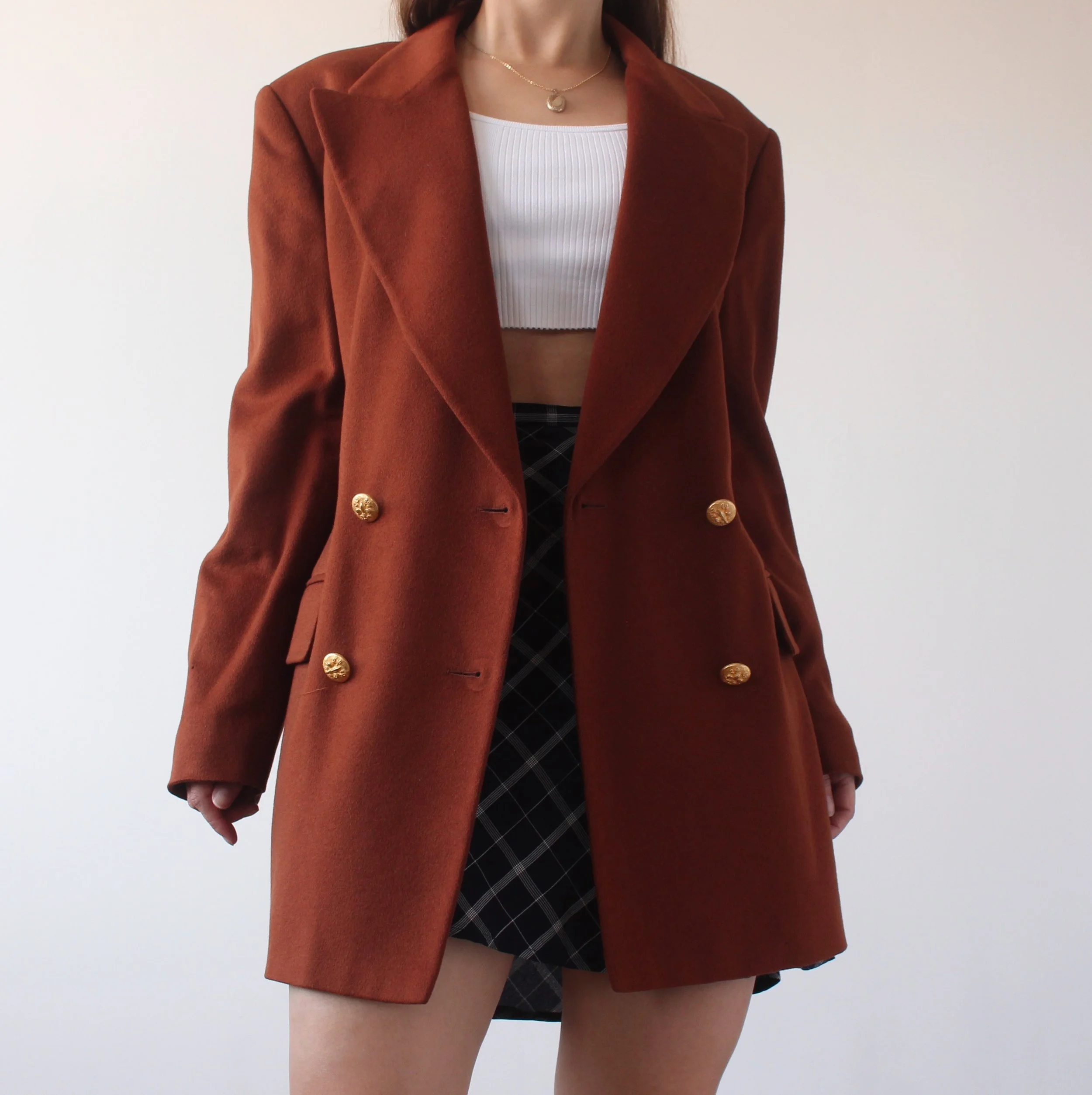 Vintage Escada Cashmere Blazer — Wornable
