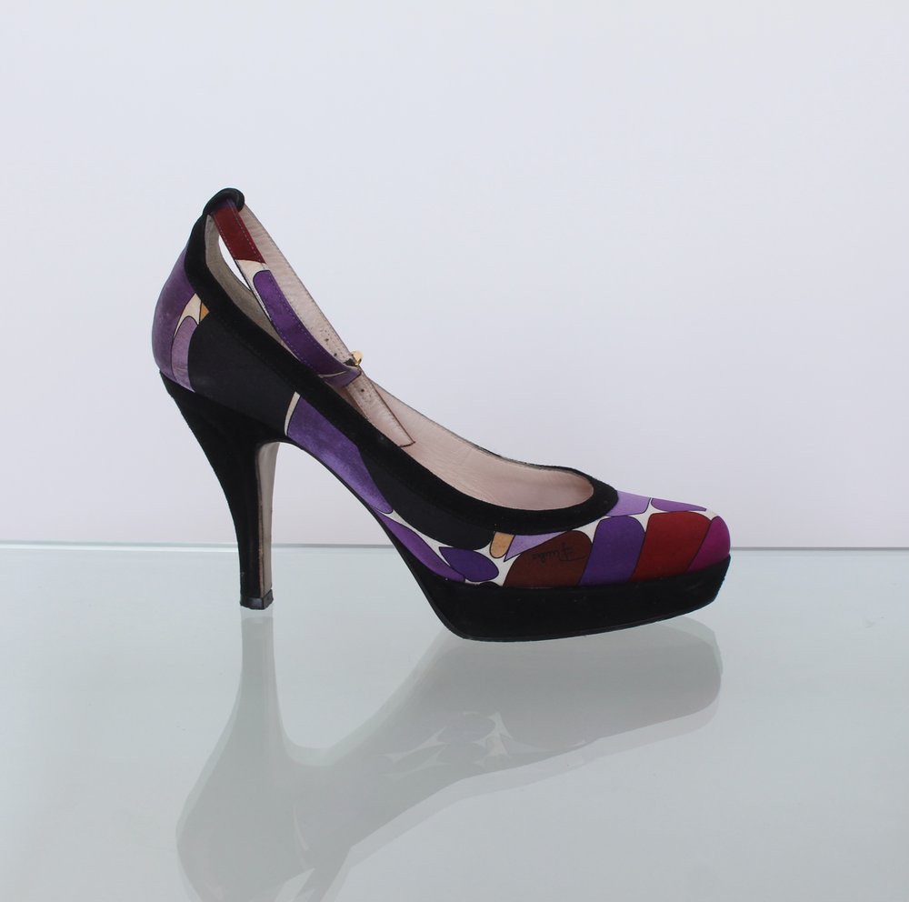 Vintage Emilio Pucci Heels (As Is) - 38.5 — Wornable