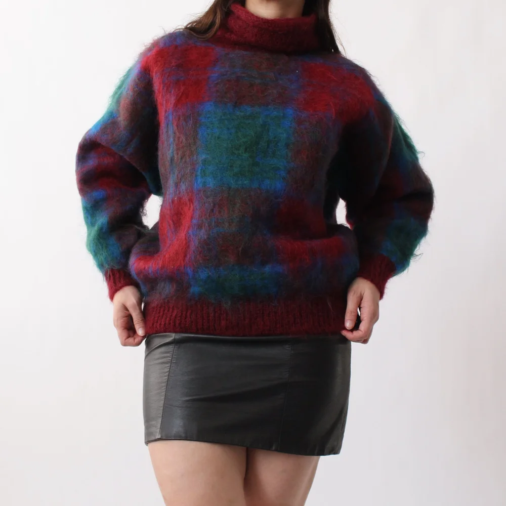 Vintage Fuzzy Mohair Sweater — Wornable Vintage Fuzzy Mohair Sweater — Wornable