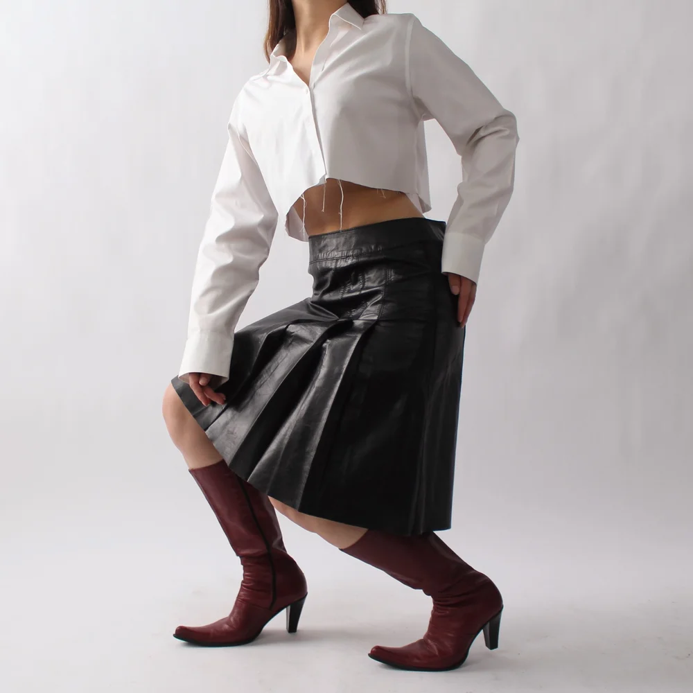 Sサイズ 00s archive japanese label mini skirt stud muffin l.g.b