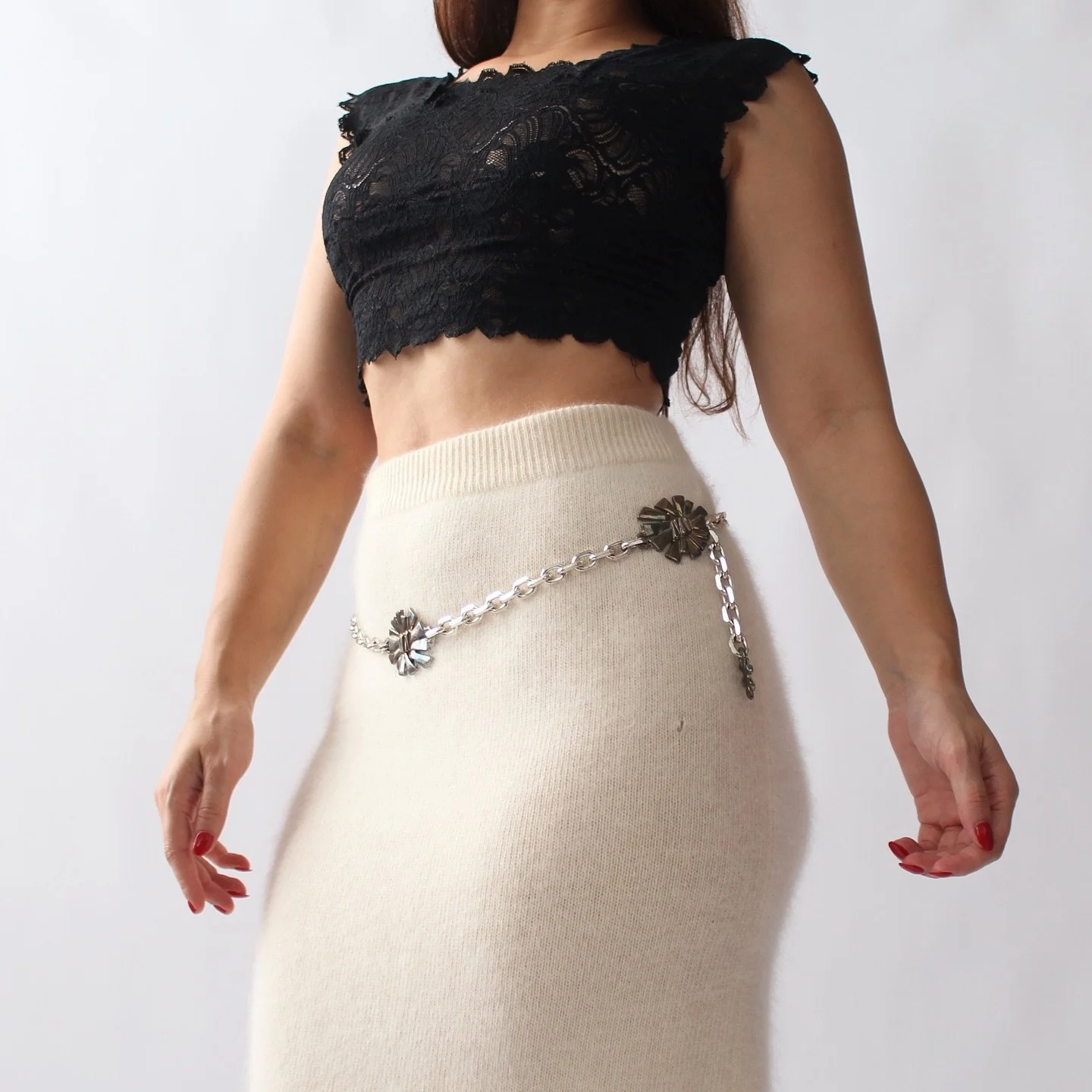 Vintage Versus Versace Fuzzy Skirt - W25 — Wornable