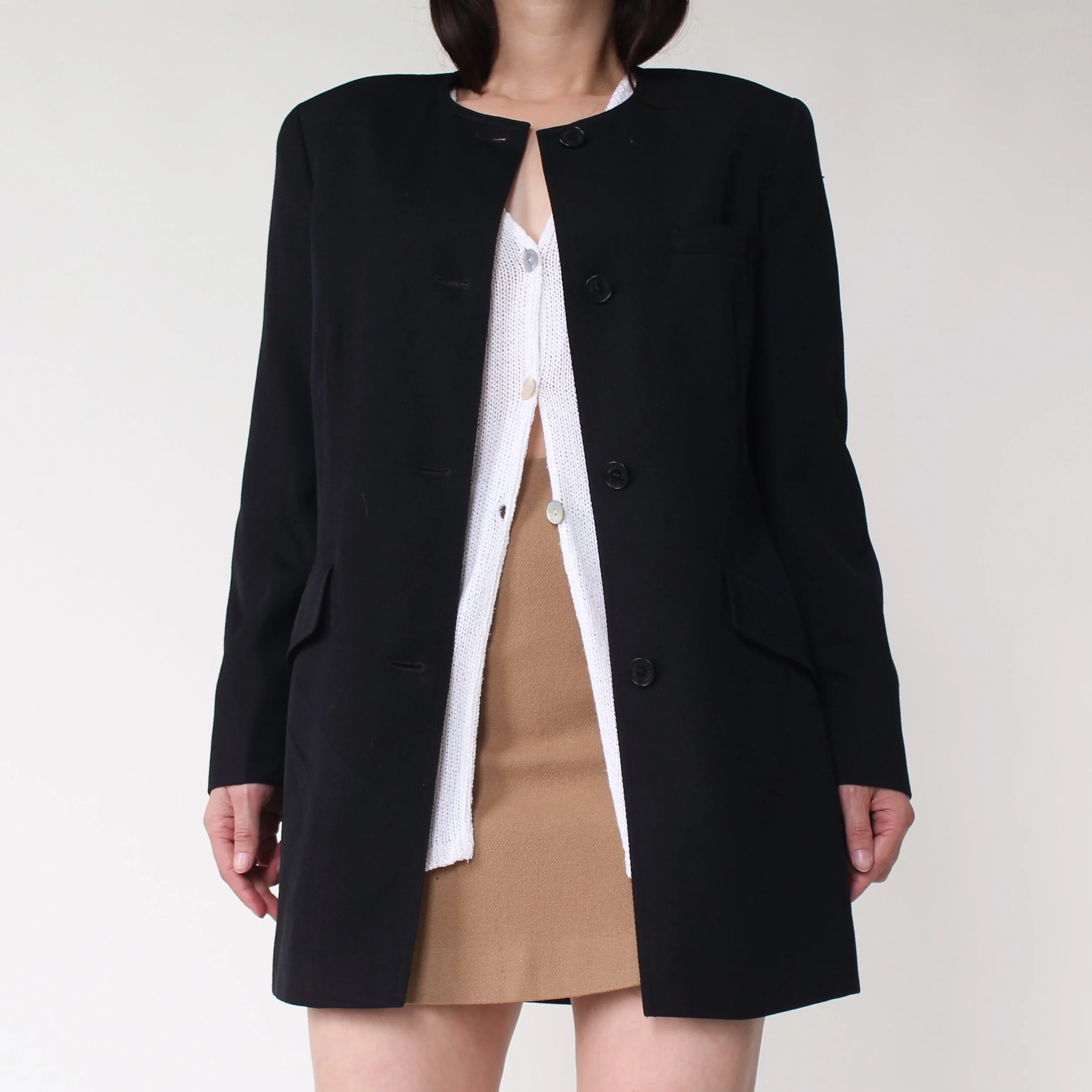 Vintage Inscription Rykiel Wool Tailored Blazer