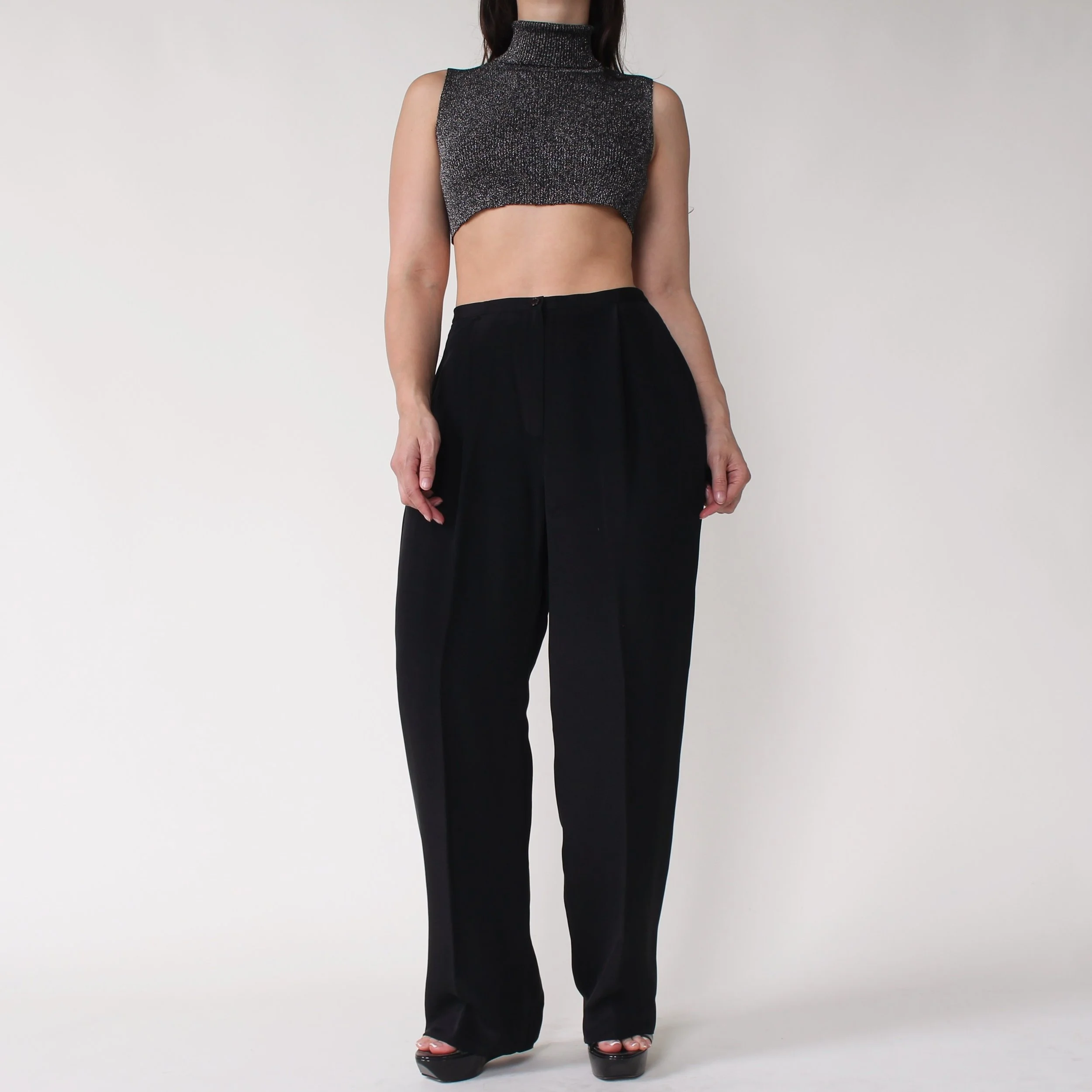 90s Bloomingdales Silk Pants - W32