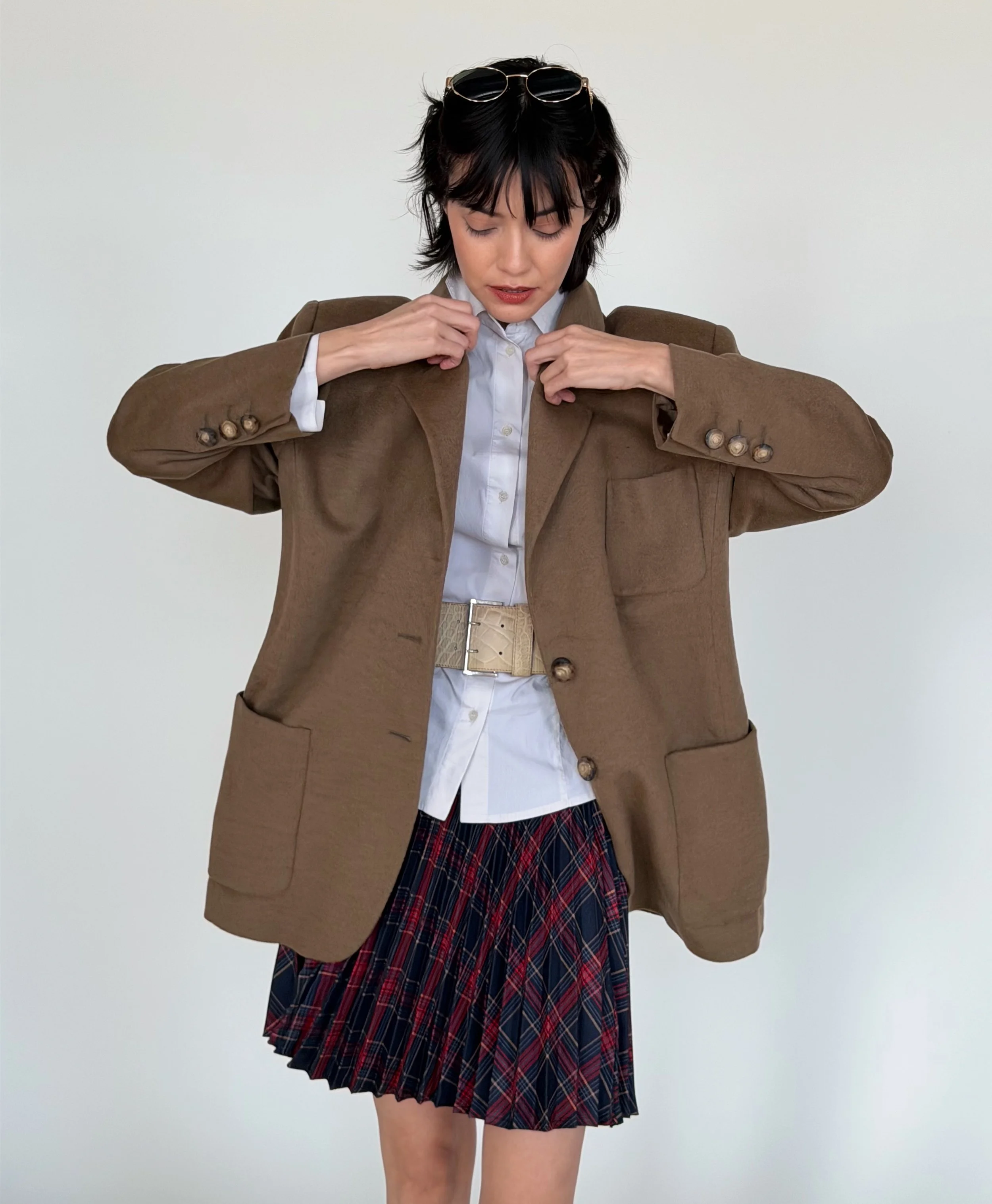 Vintage Louis Feraud Angora Blazer