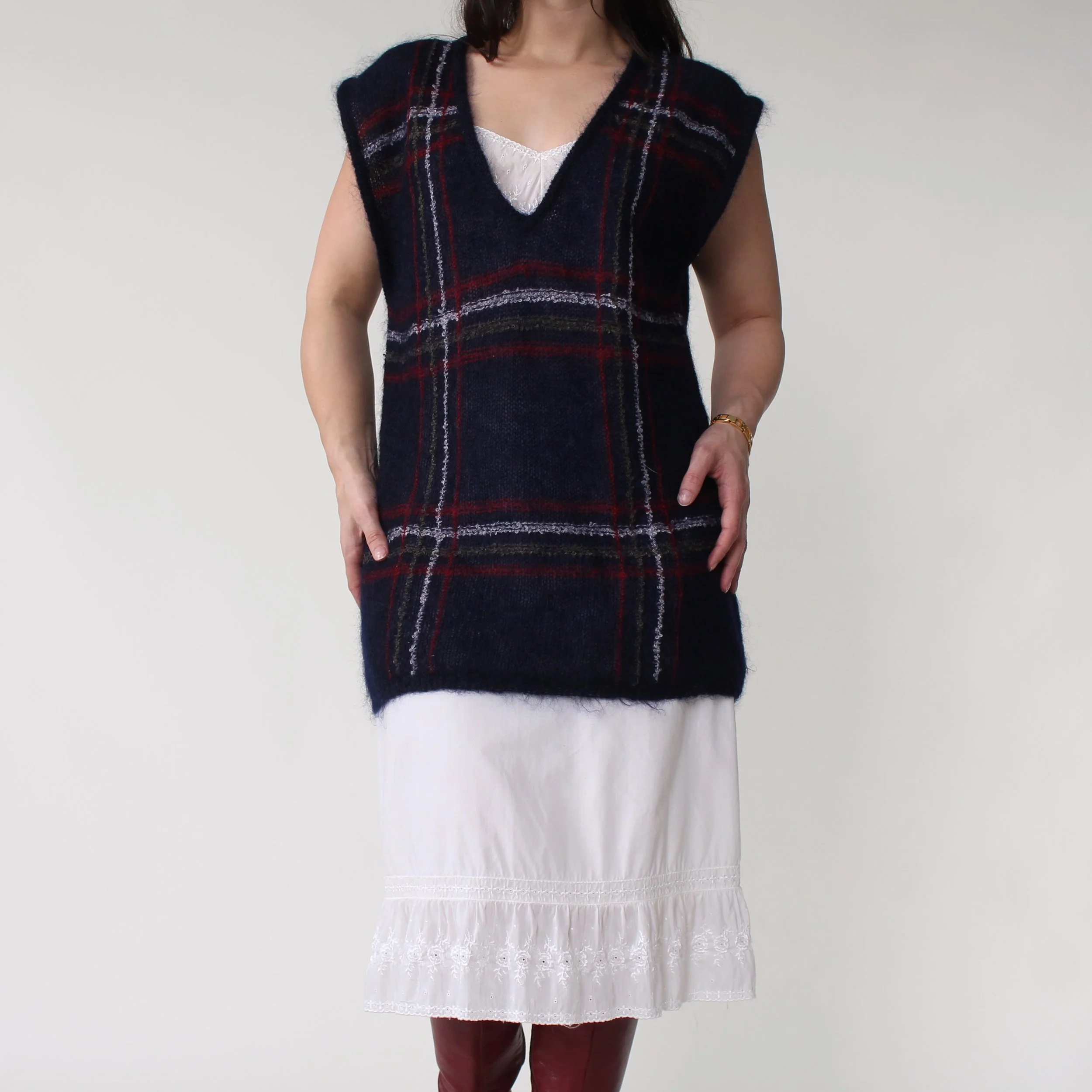 Vintage Christian Dior Mohair Blend Tunic