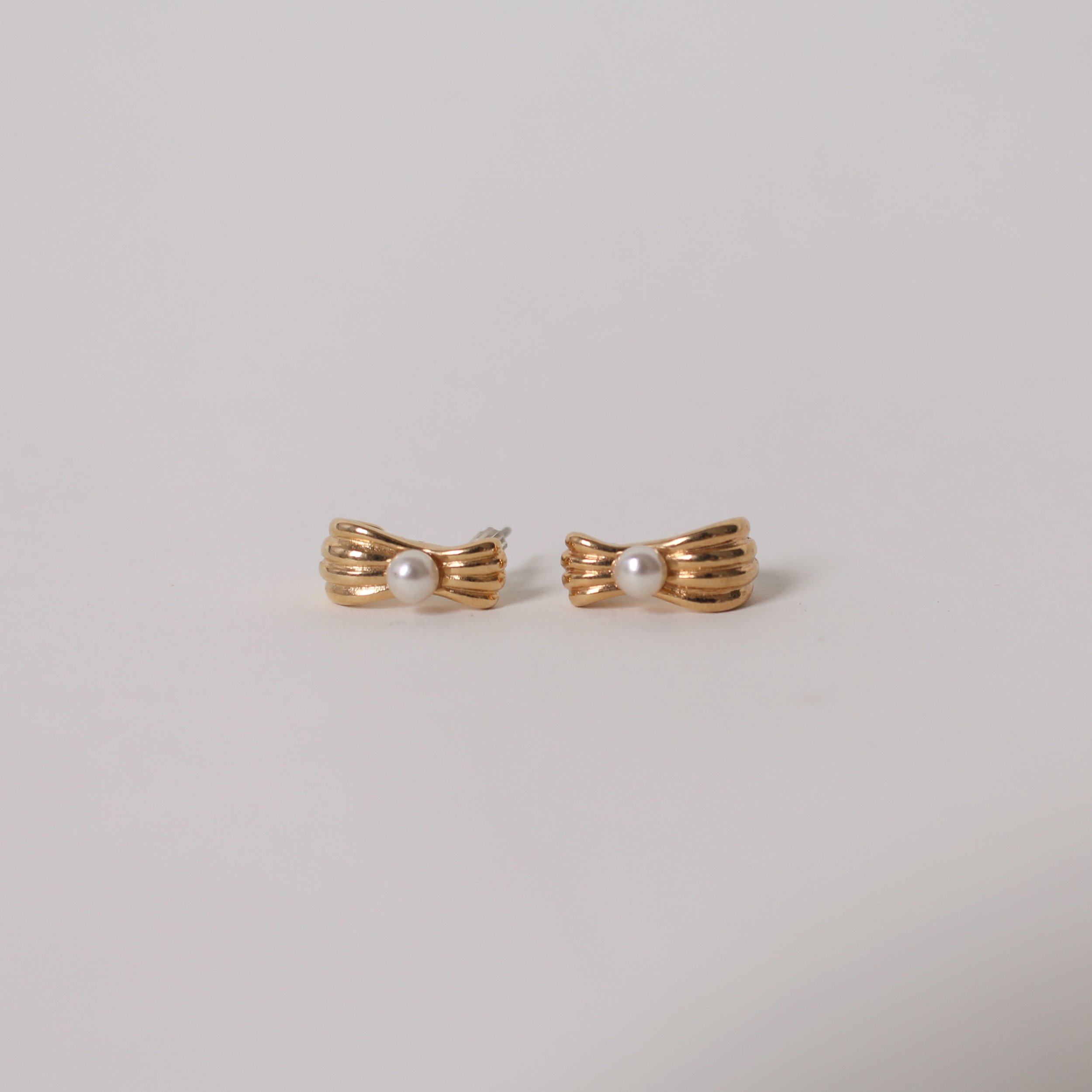 Vintage Napier Dainty Pearl Earrings