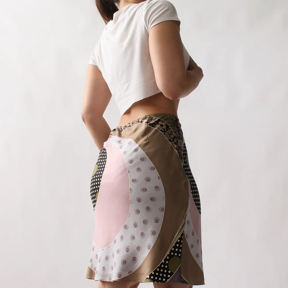 スカート Vintage Versus Versace Skirt Vintage Versus Versace Fuzzy Skirt - W25 — Wornable