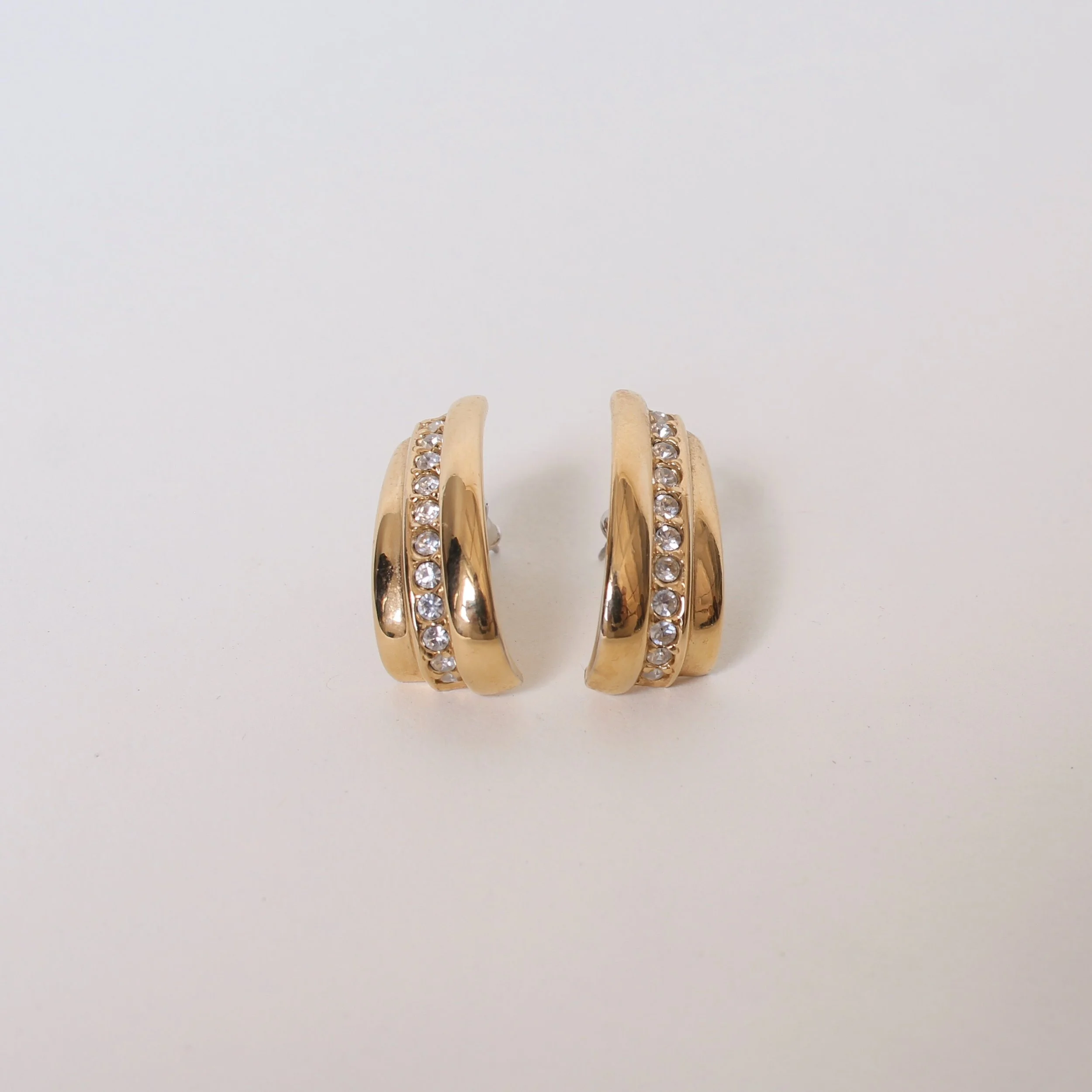Vintage Avon Rhinestone Earrings