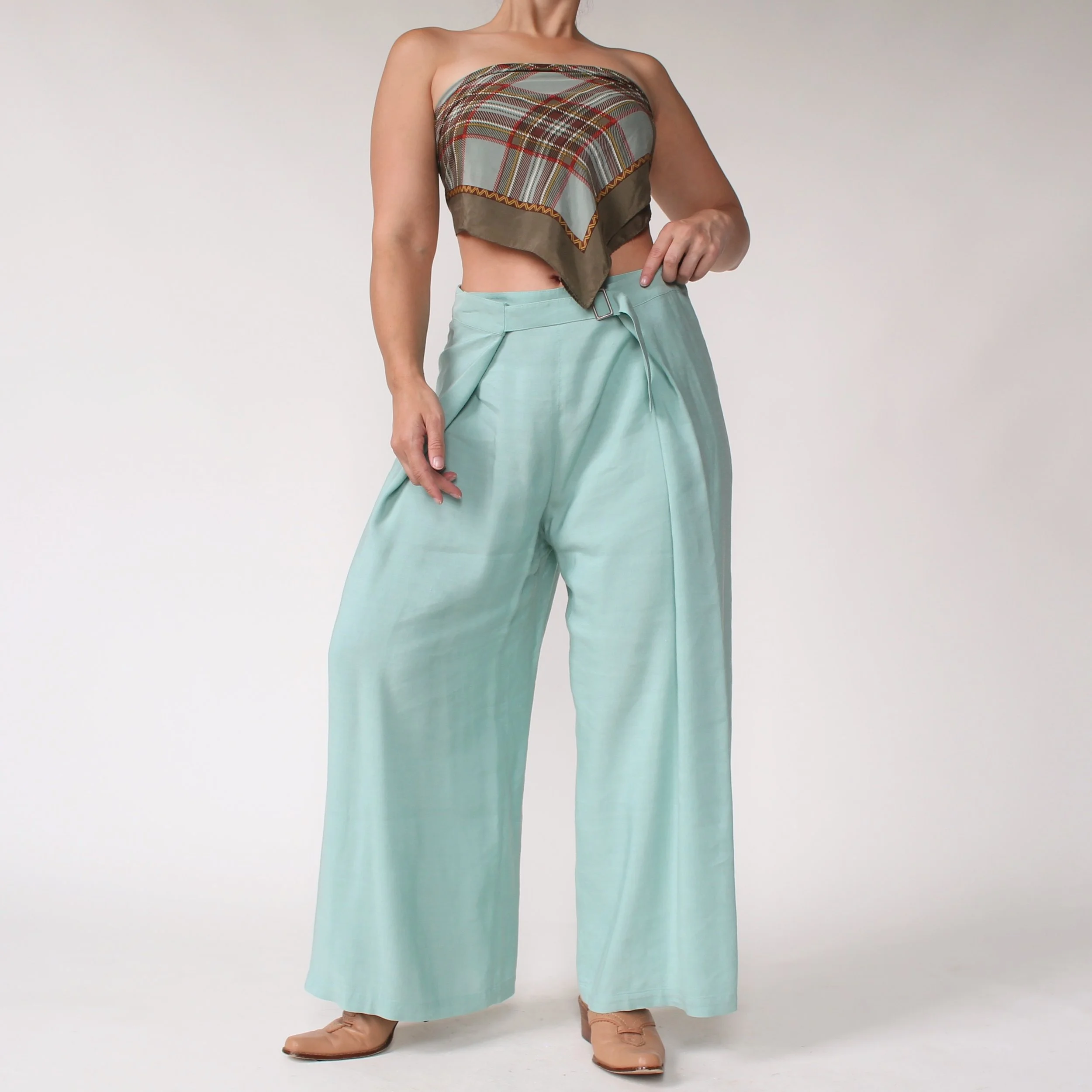 Vintage Issey Miyake Fete Linen Blend Pants - W31