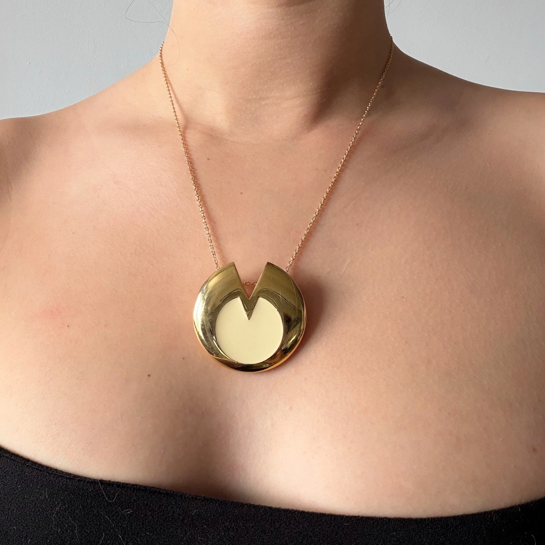 Vintage Rochas Pendant Necklace