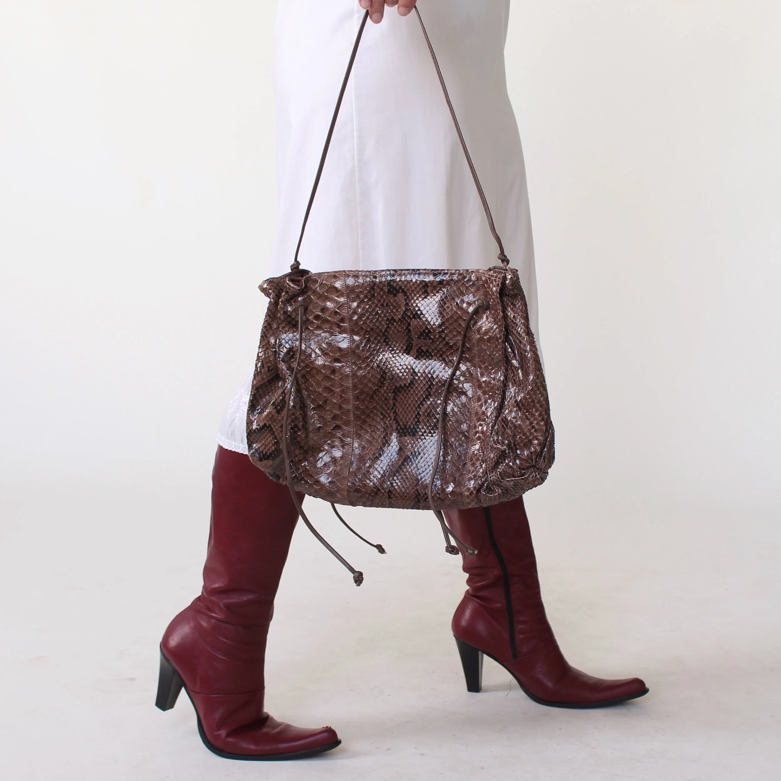 Vintage Carlos Falchi Snake Bag