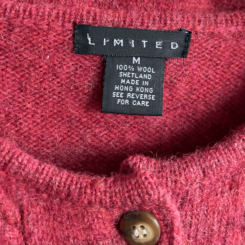 希少 90s goodenough shetland wool cardigan 【公式通販】