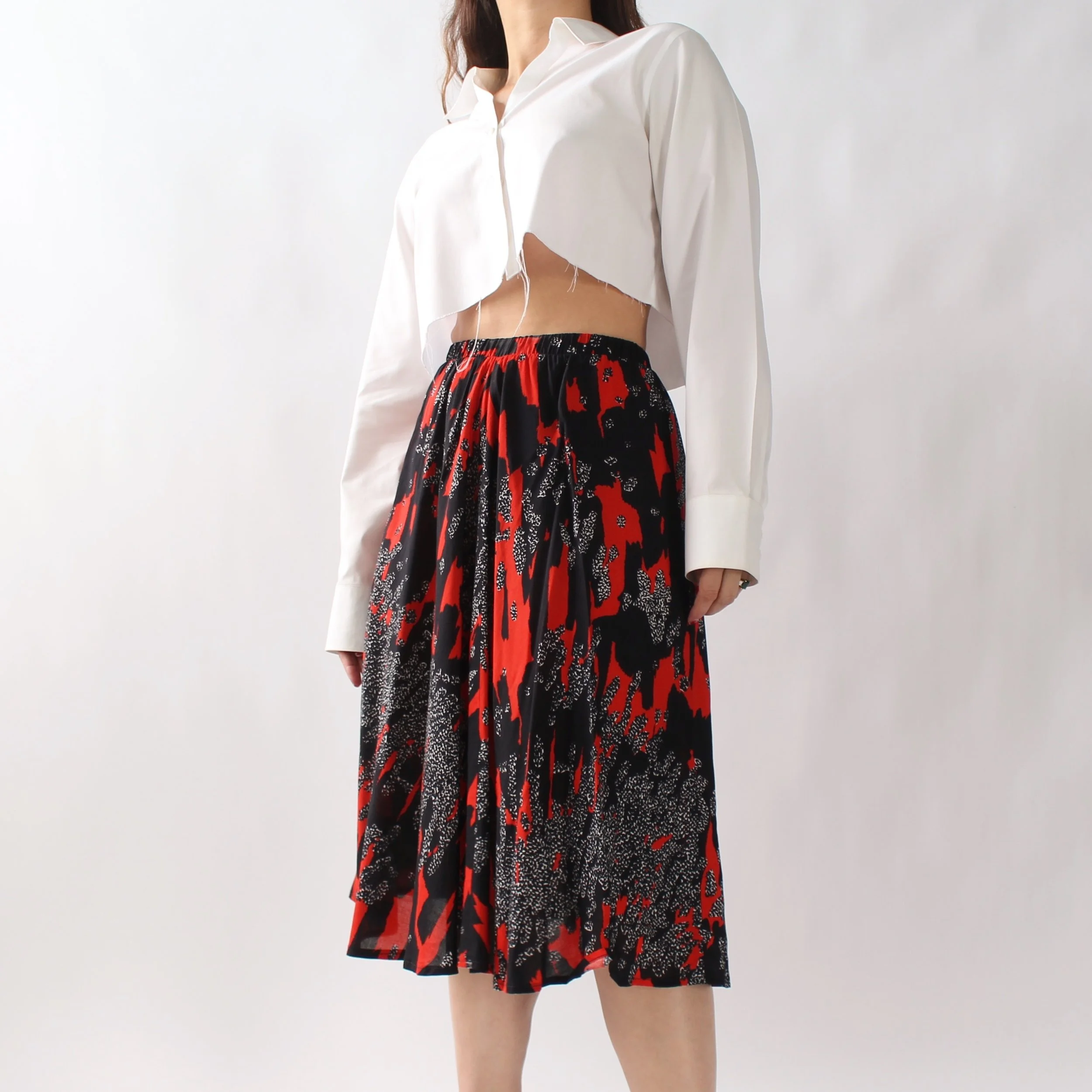 Vintage Versus Versace Fuzzy Skirt - W25 — Wornable