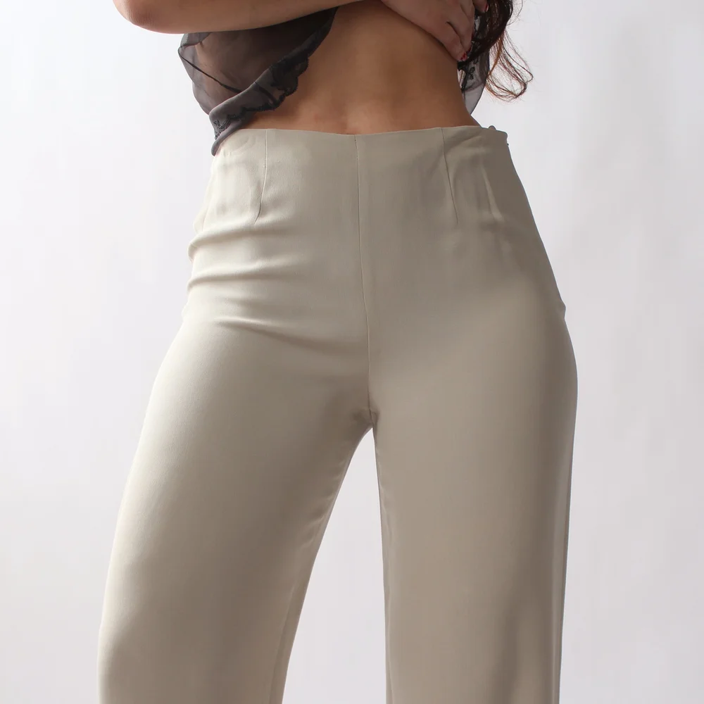 Vintage Giorgio Armani Silk Pants - W30 — Wornable