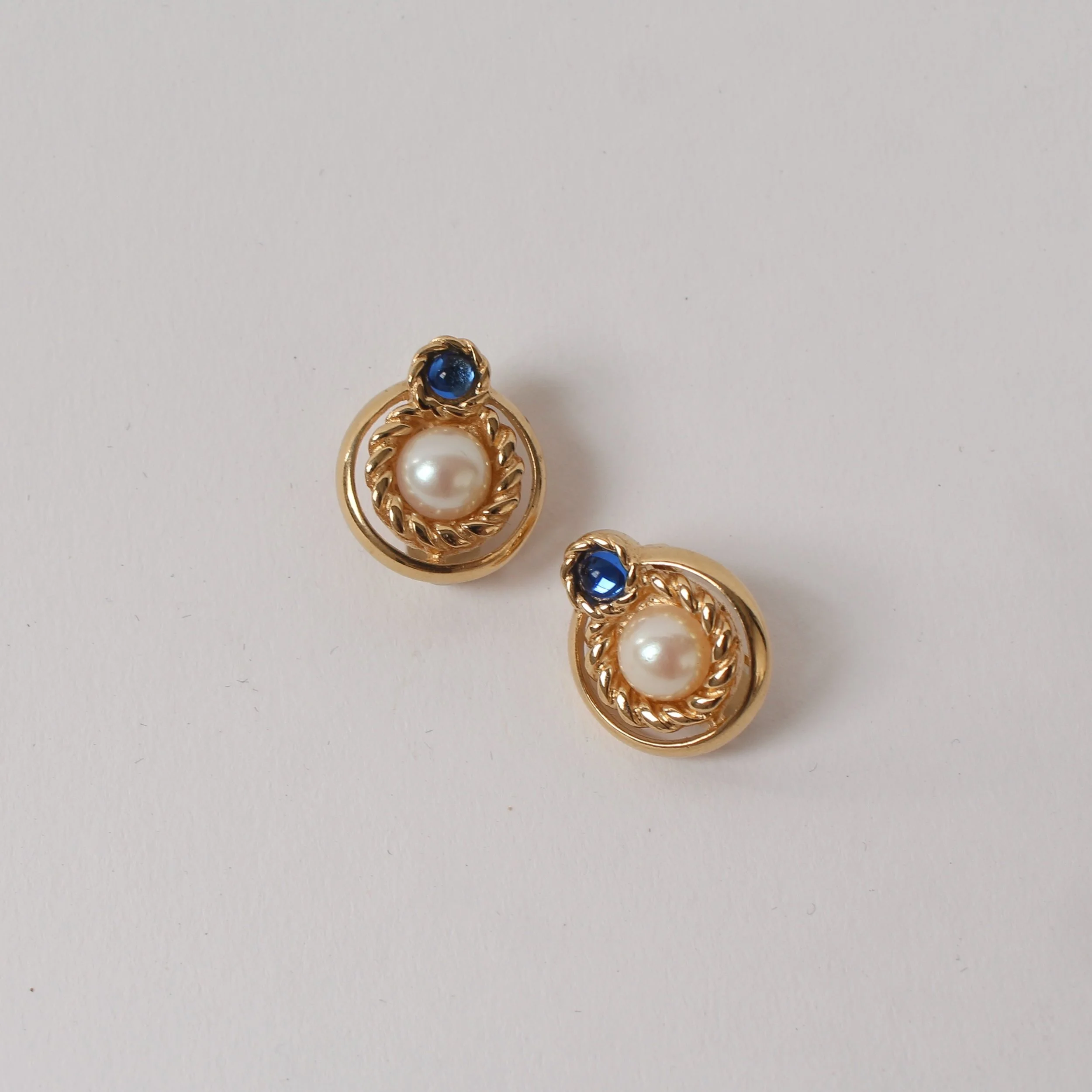 Vintage Givenchy Cabochon Clip-Ons