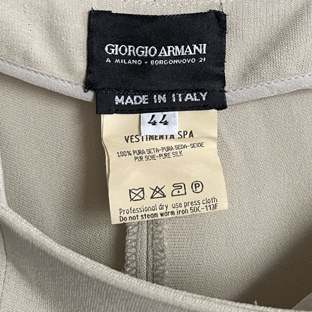 Vintage Giorgio Armani Silk Pants - W30 — Wornable
