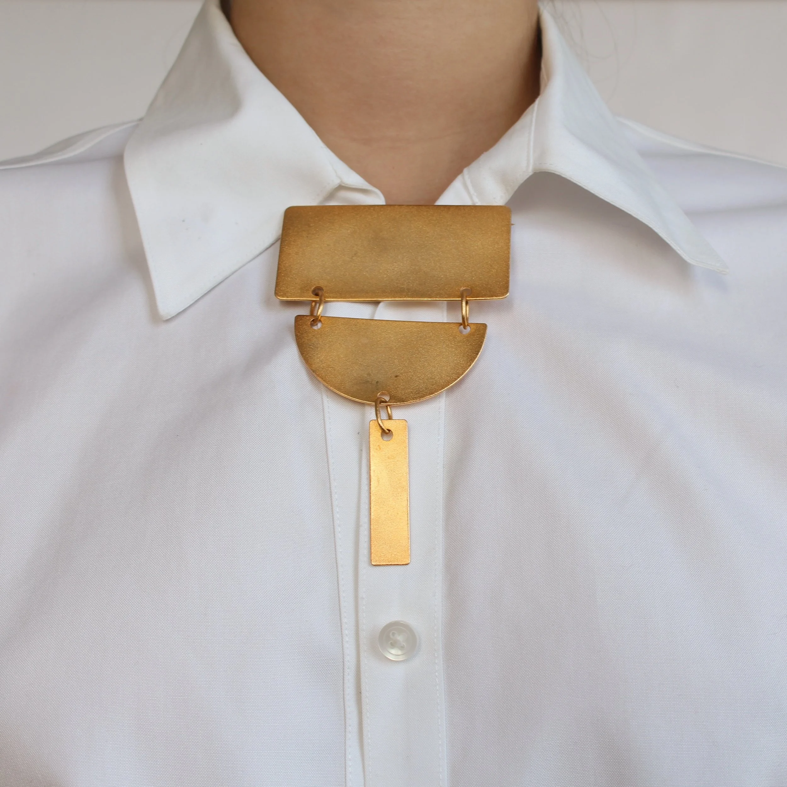 Vintage Martha Sturdy Metal Brooch