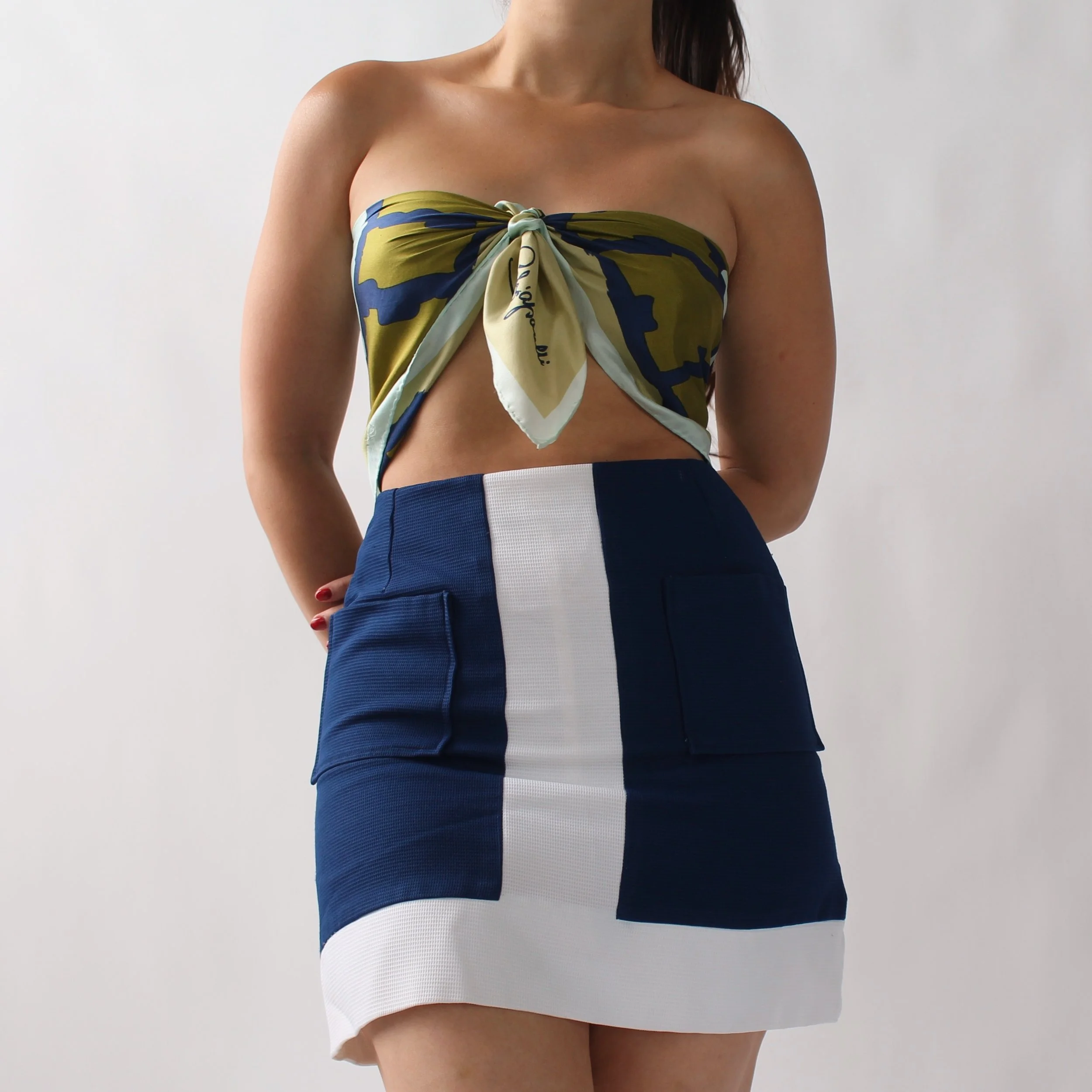 Vintage Versus Versace Fuzzy Skirt - W25 — Wornable