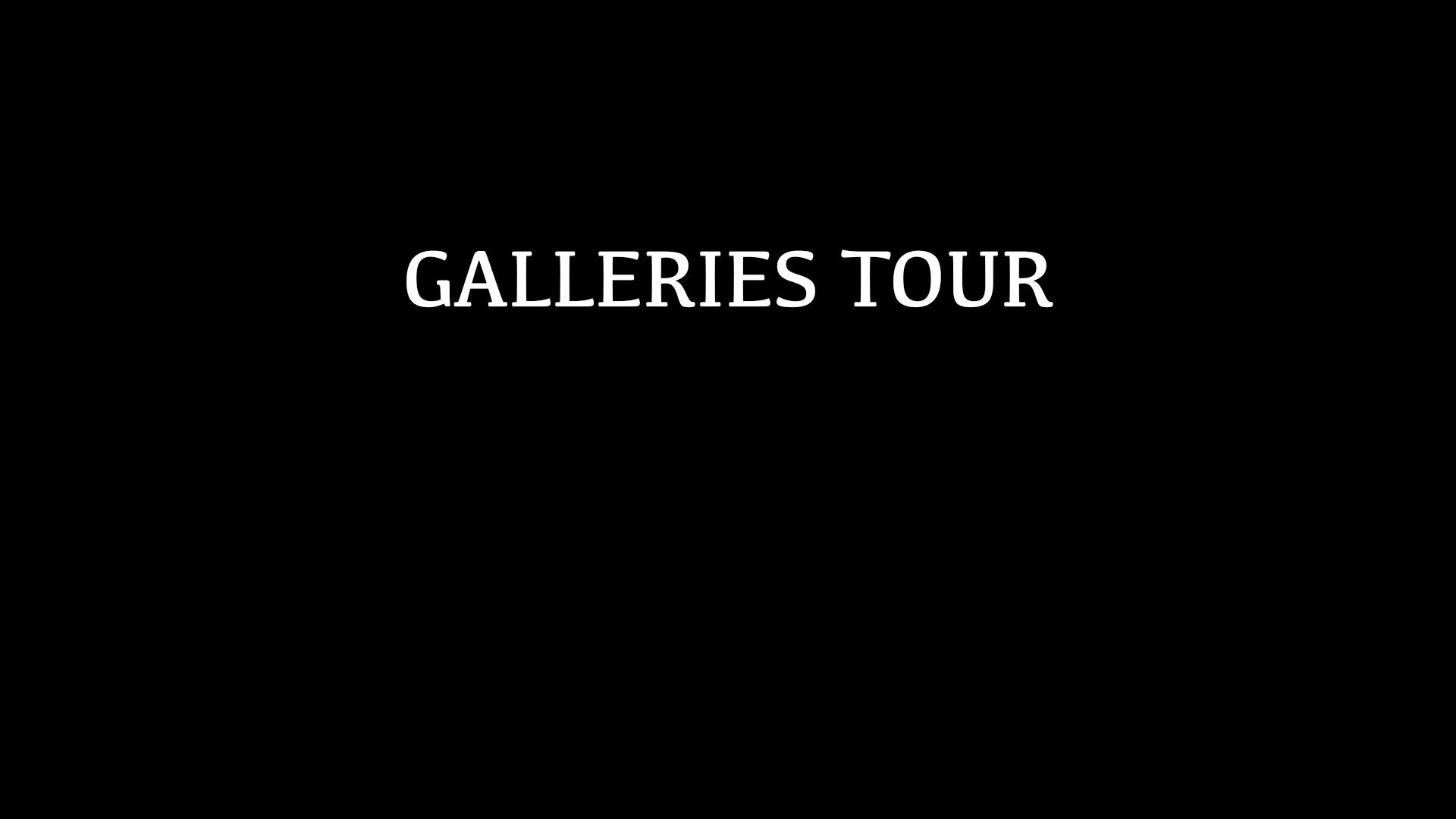 Galleries Tour