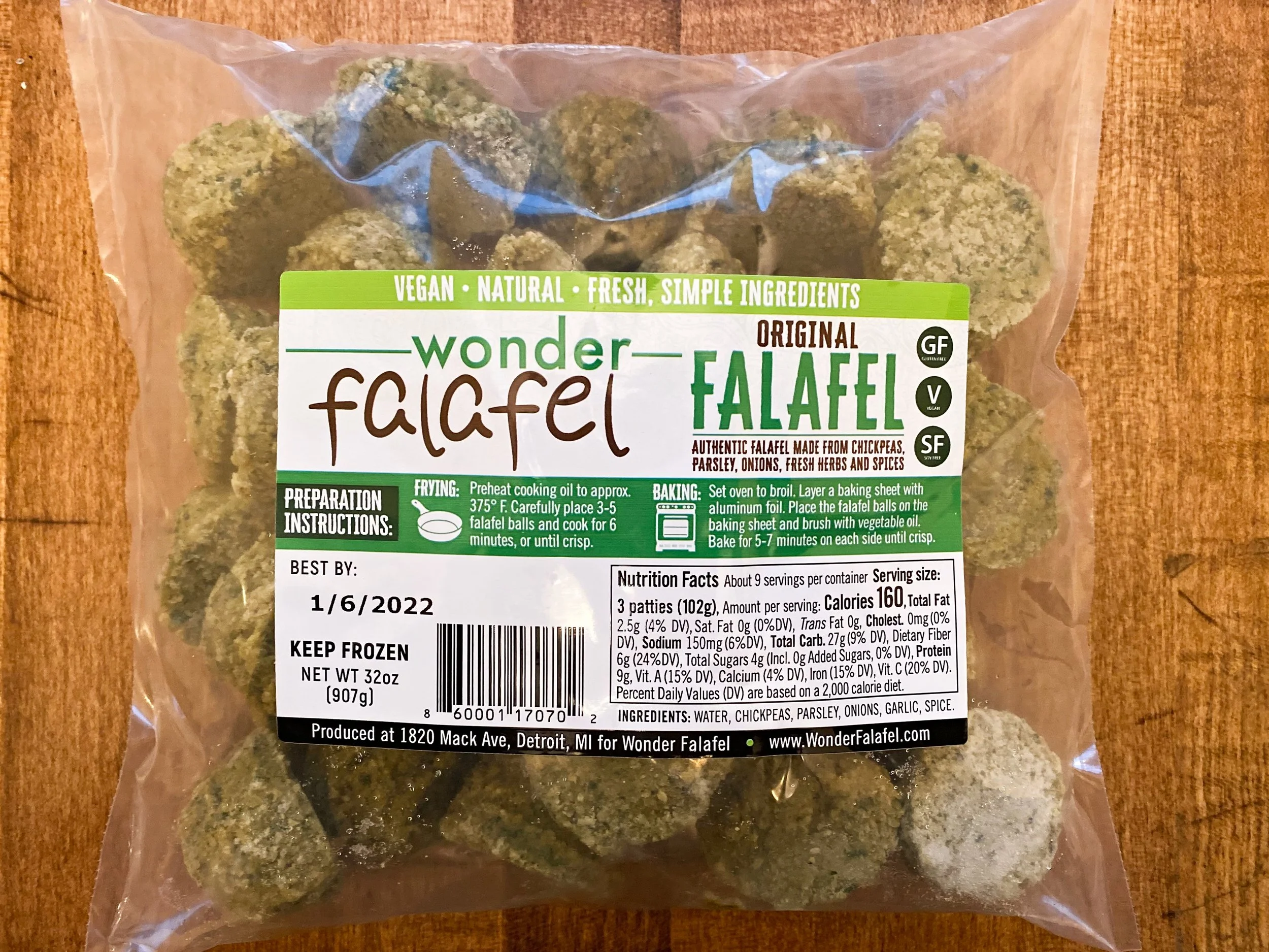 Retail Falafel Bags