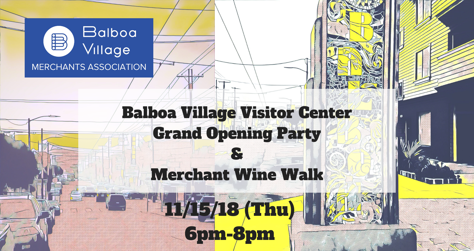 Balboa Village Visitor CenterGrand Opening Party&Merchant Walk (3).png