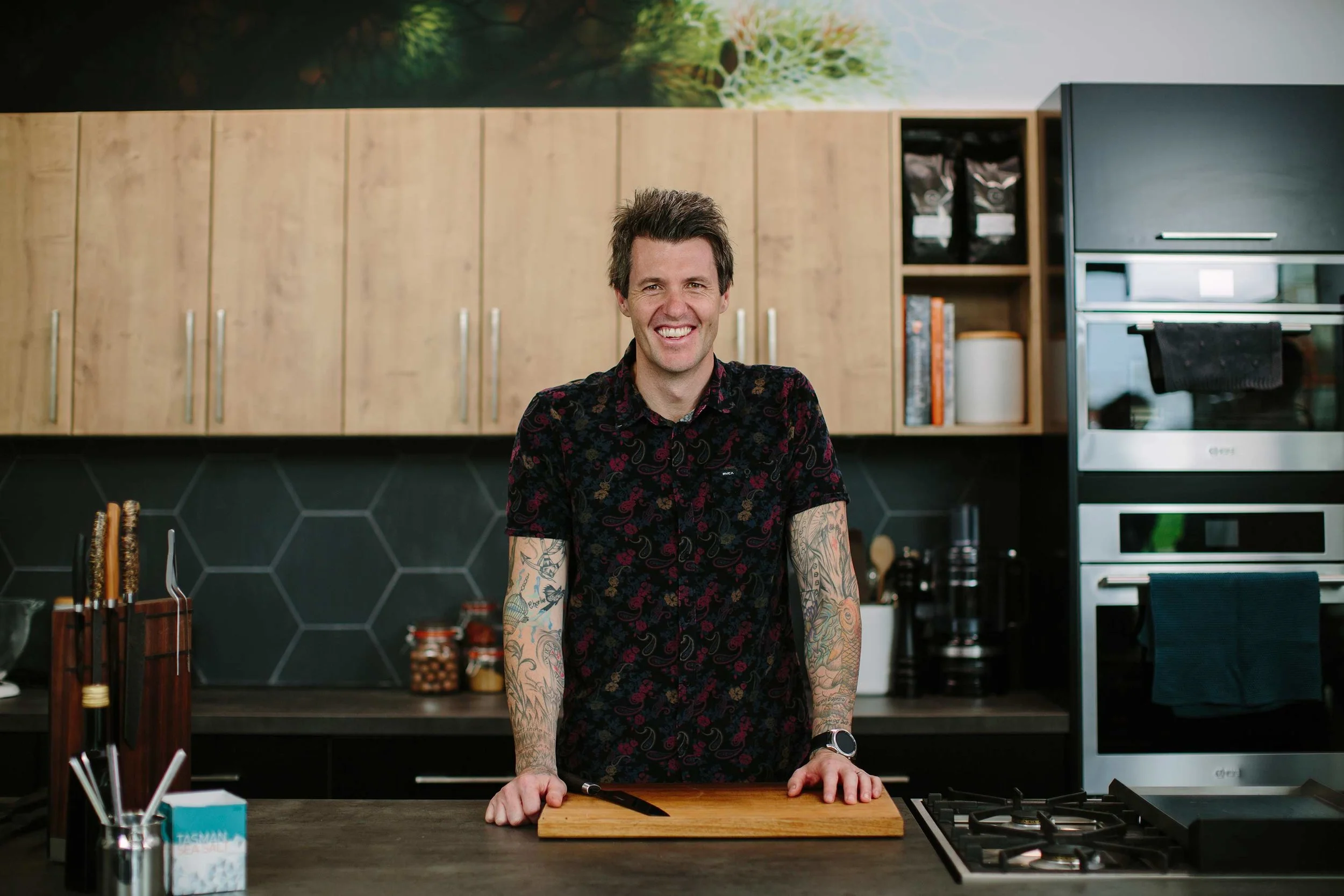 ben milbourne in food lab studio