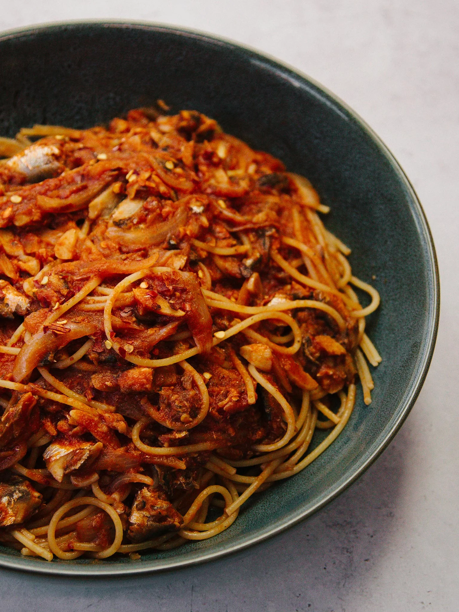 Sardine Spaghetti
