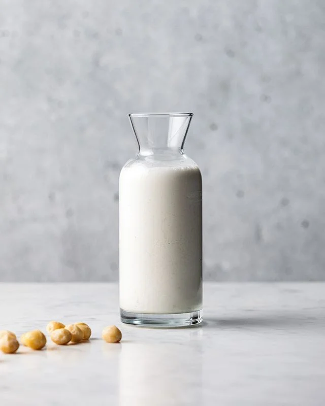 Did you know it’s actually really easy to make macadamia milk? Delicious on its own or used as a dressing. Recipe up on our website, just search for “macadamia” (link in bio) @ausmacadamias #ausmacadamias #macadamias #foodlabshow #sbsfood