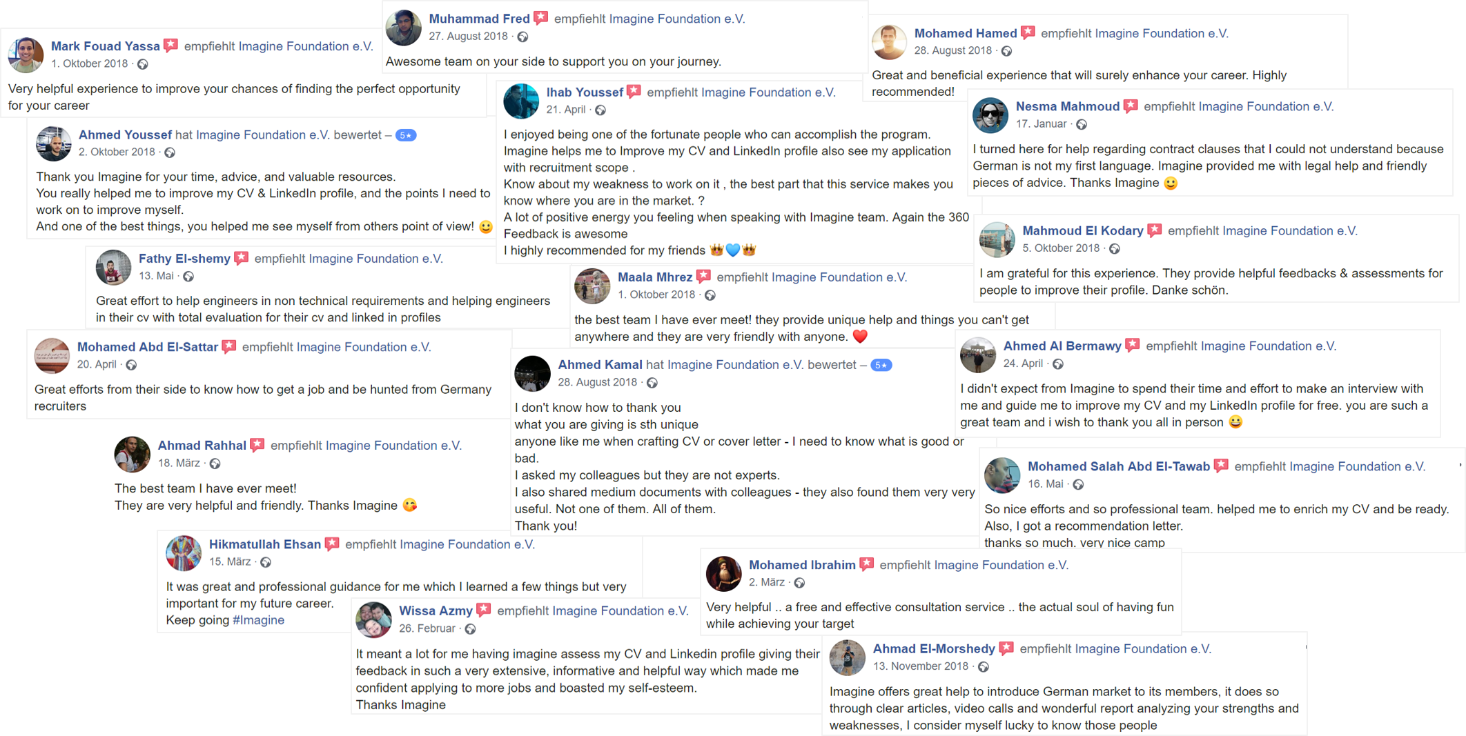 Want to read more about what our students think about Imagine or share your own experience? Follow us on Facebook, we’d love to see you there!